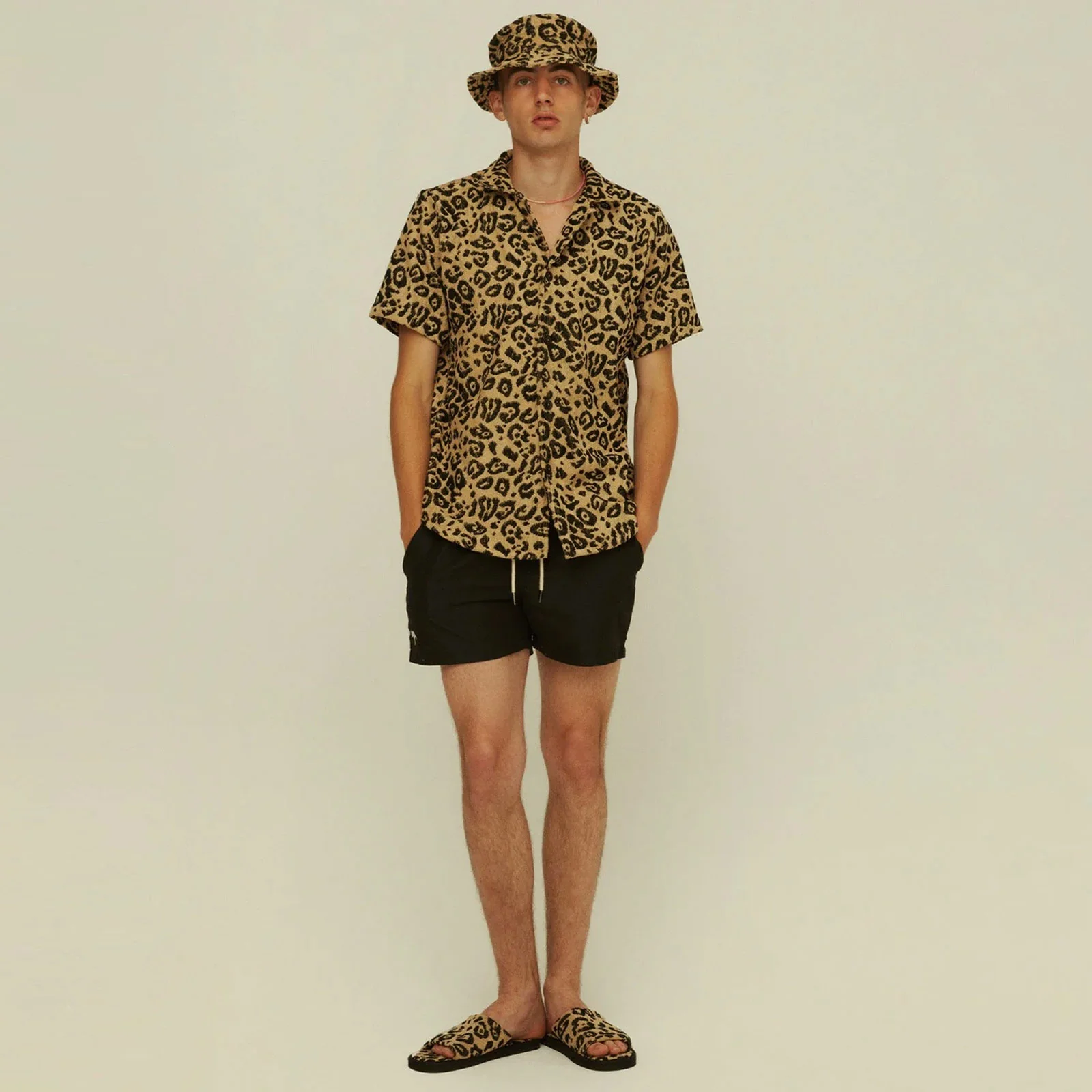 Leo Cuba Terry Shirt beige