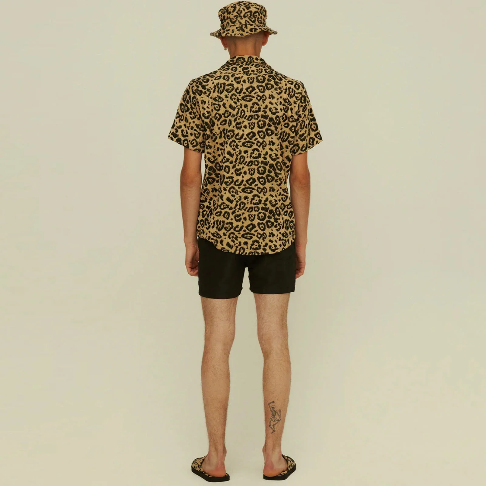 Leo Cuba Terry Shirt beige - Image 2