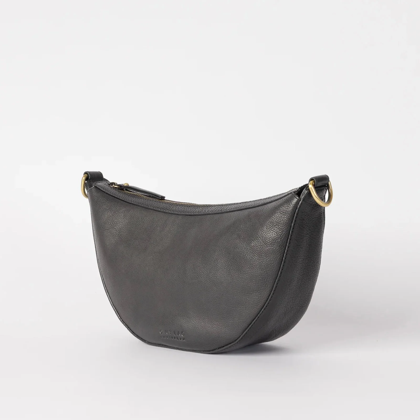 Leo Soft Grain Leather Bag black - Image 5