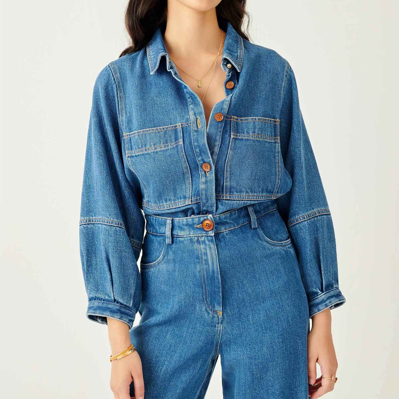 Leone Shirt denim blue - Image 2