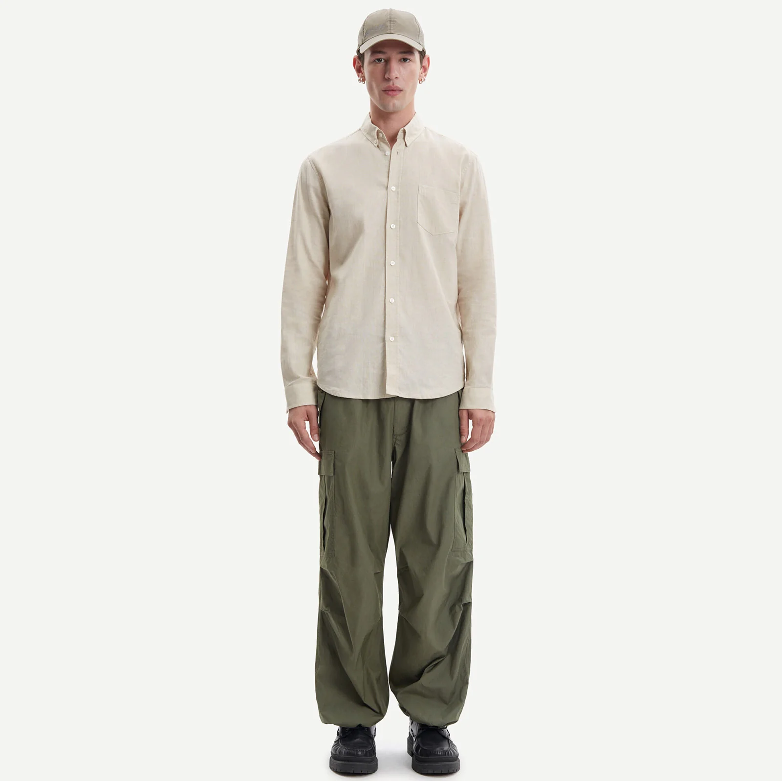 Liam BA Shirt 6971 oatmeal - Image 2