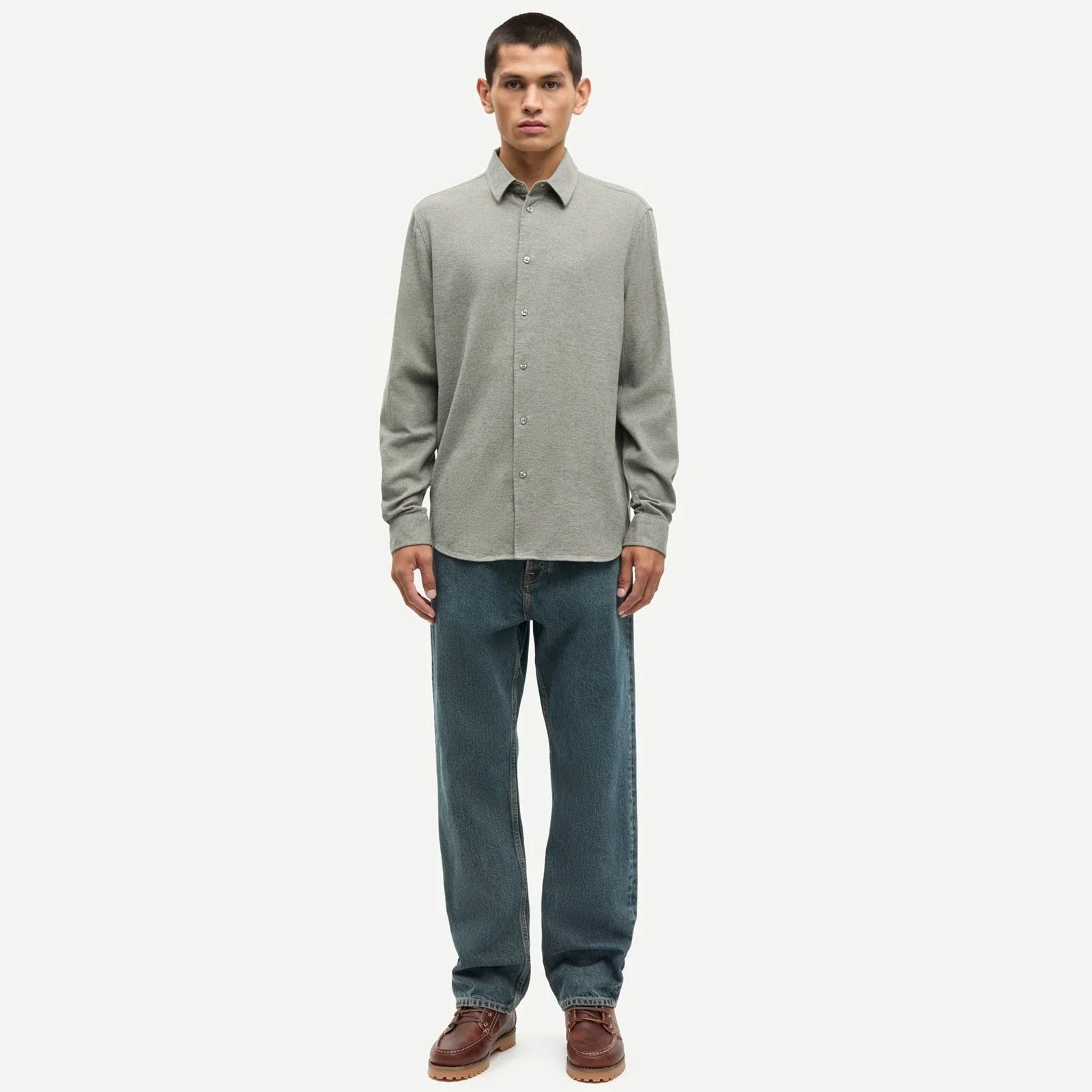 Liam NX Shirt 14039 elephant skin - Image 3