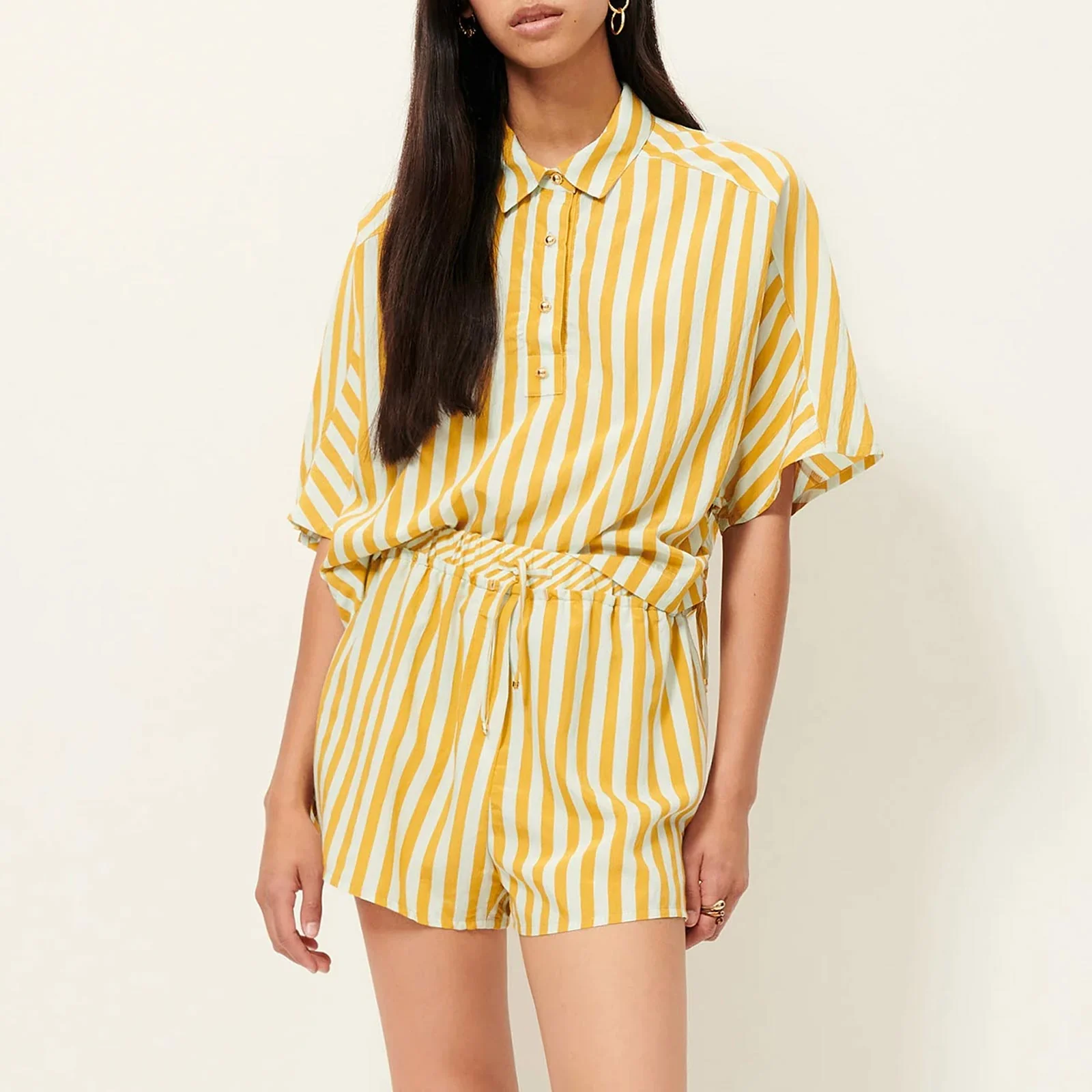 Lido Cropped Polo lagune - Image 5