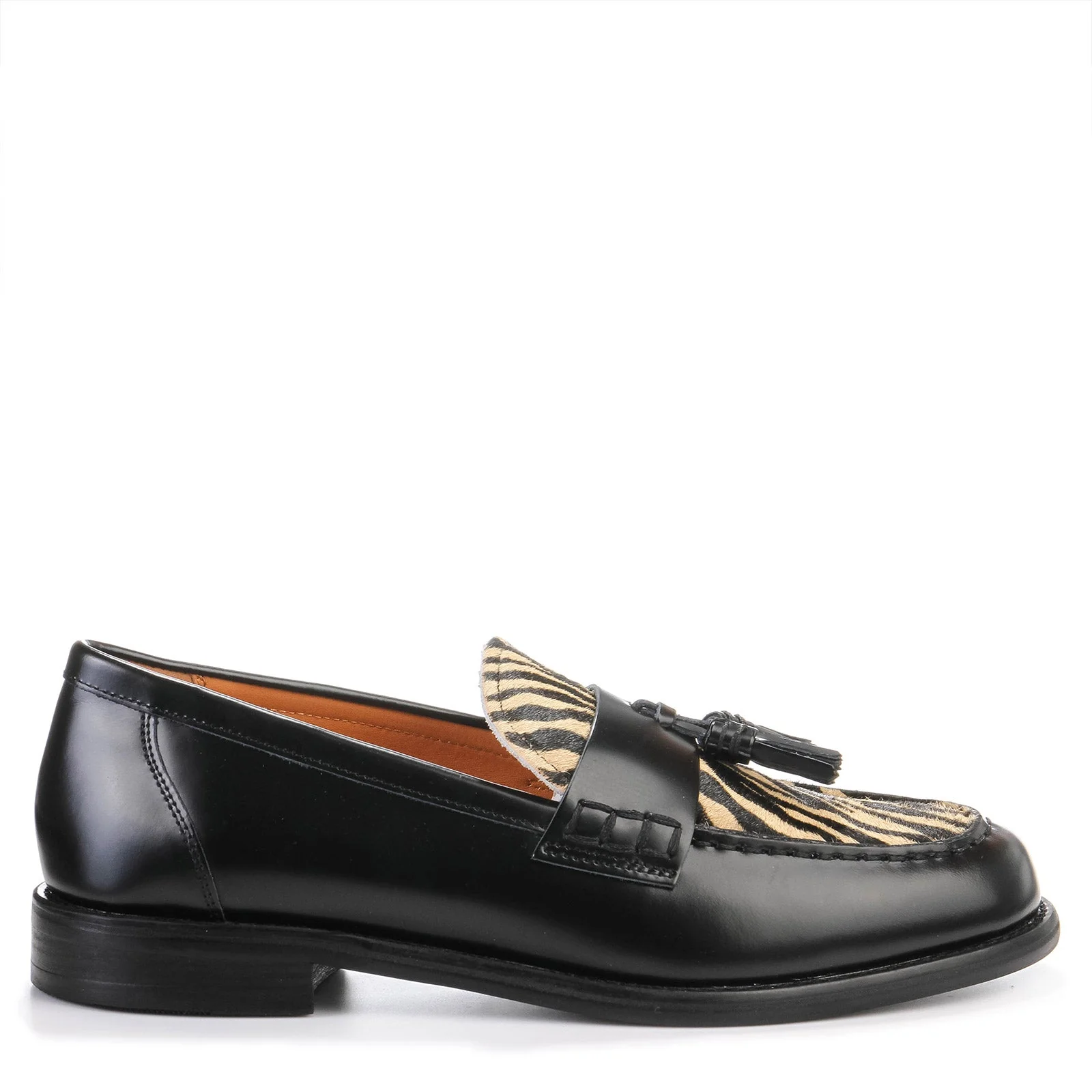 Linn 6036 Loafer beige/black zebra