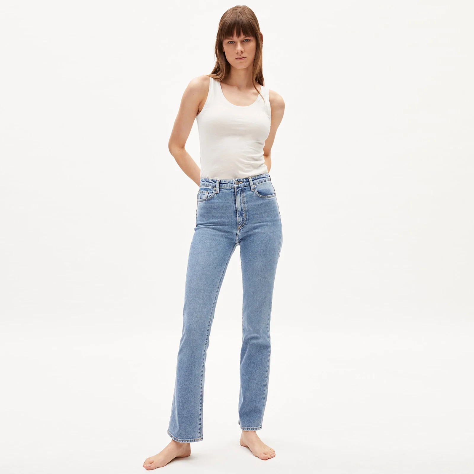 Linnaa Boot Cut Jeans easy blue - Image 3