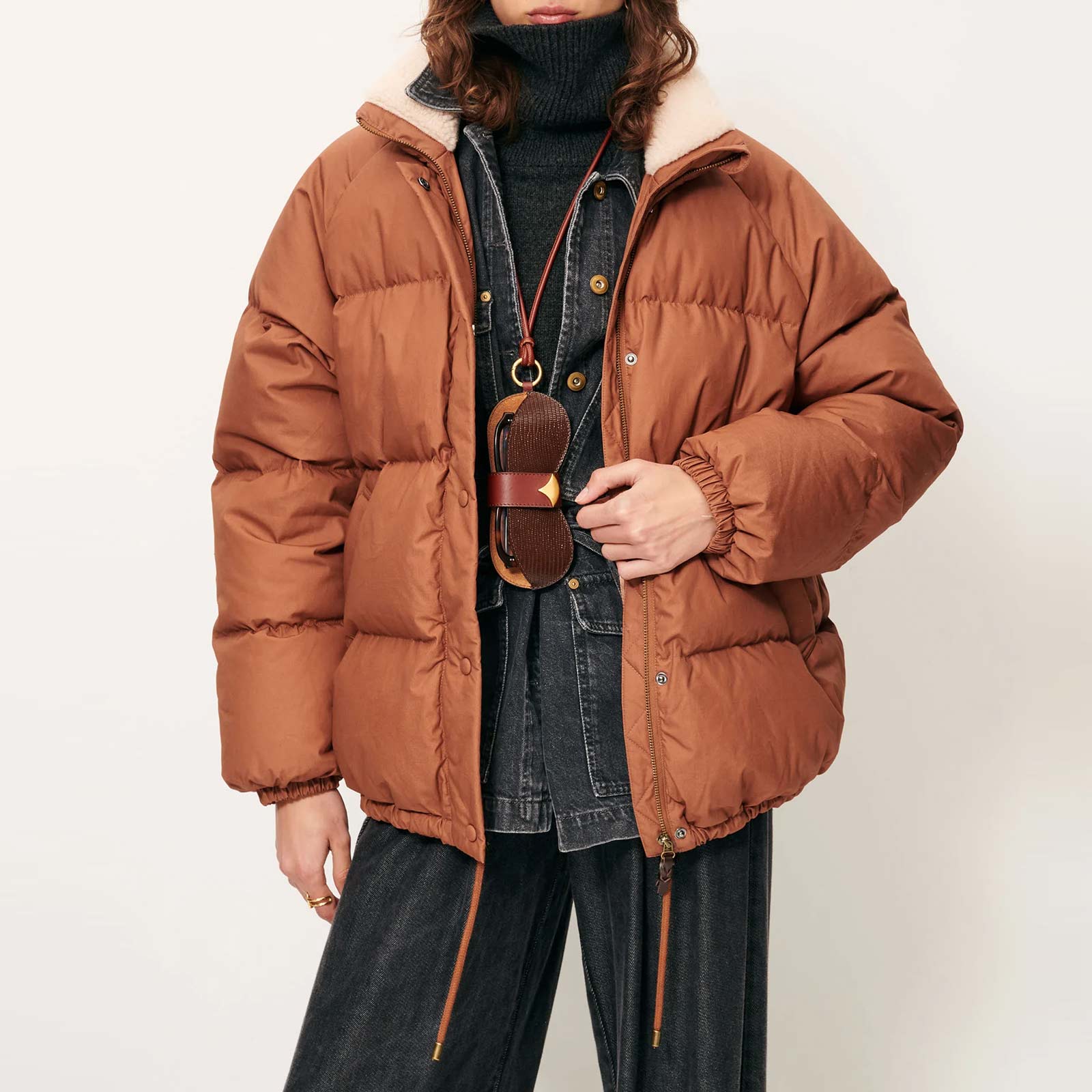 Livingstone Oversized Puff Jacket alezan