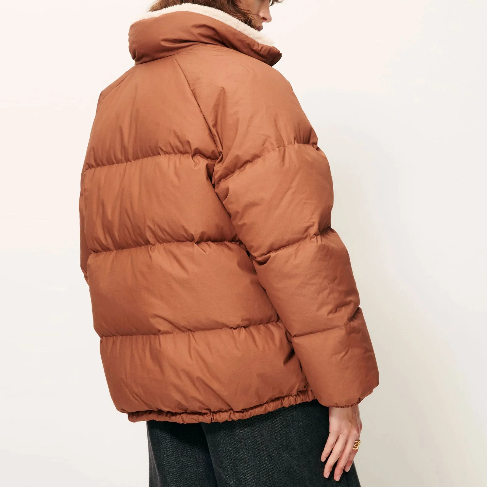 Livingstone Oversized Puff Jacket alezan - Image 2