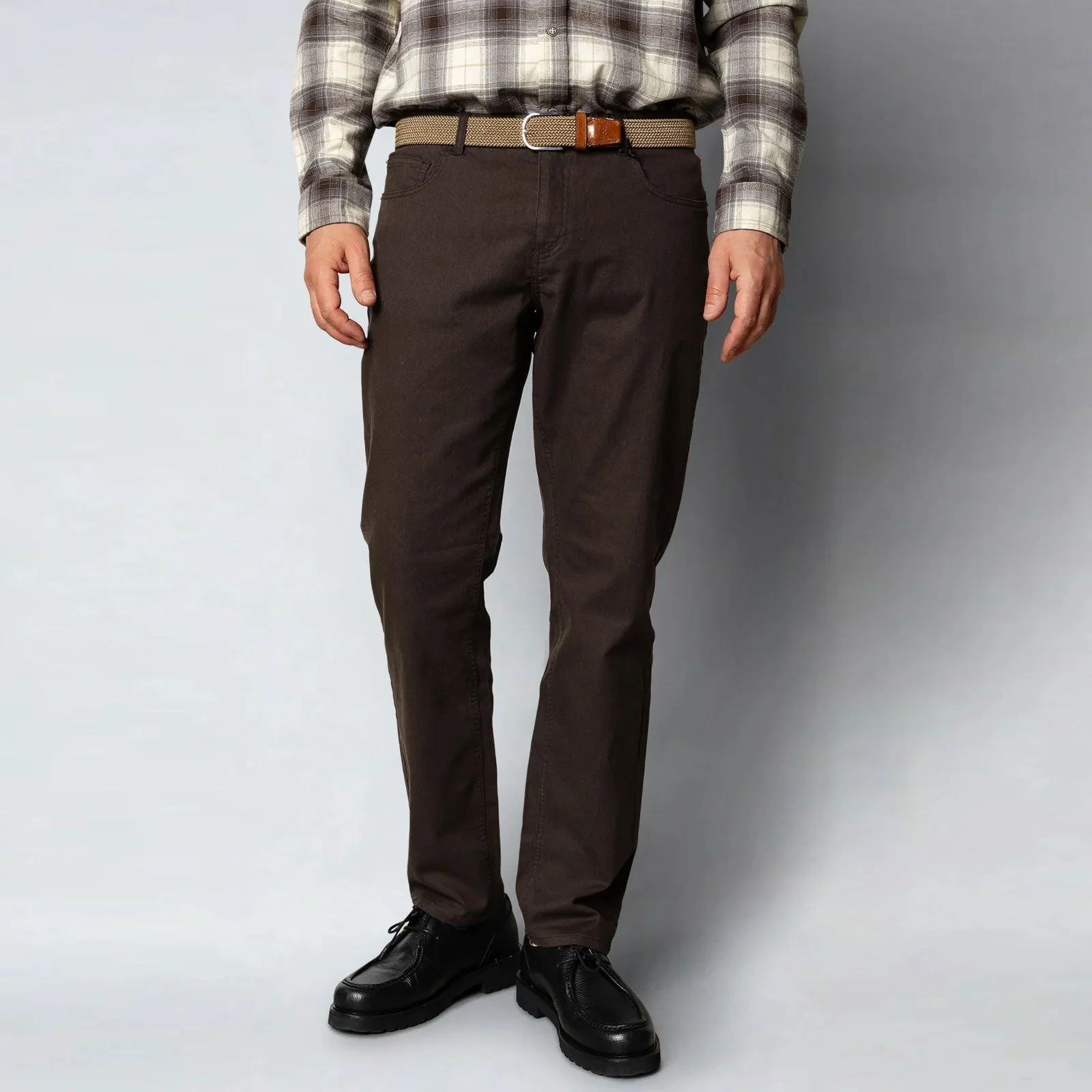 London Caden Pants dark brown