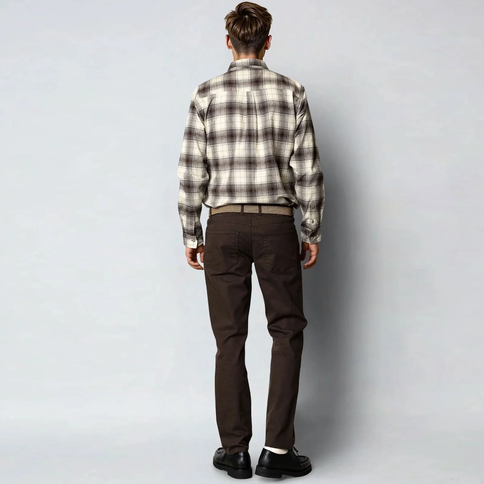 London Caden Pants dark brown - Image 2