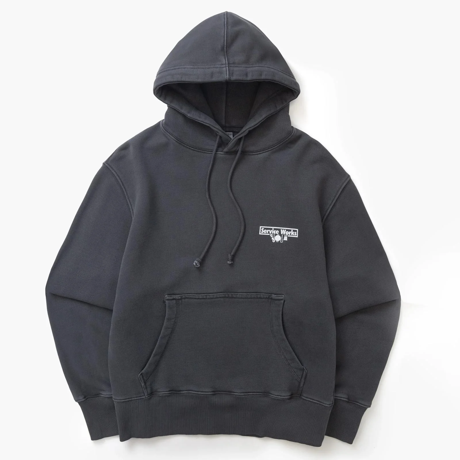 Loopback Hoodie black