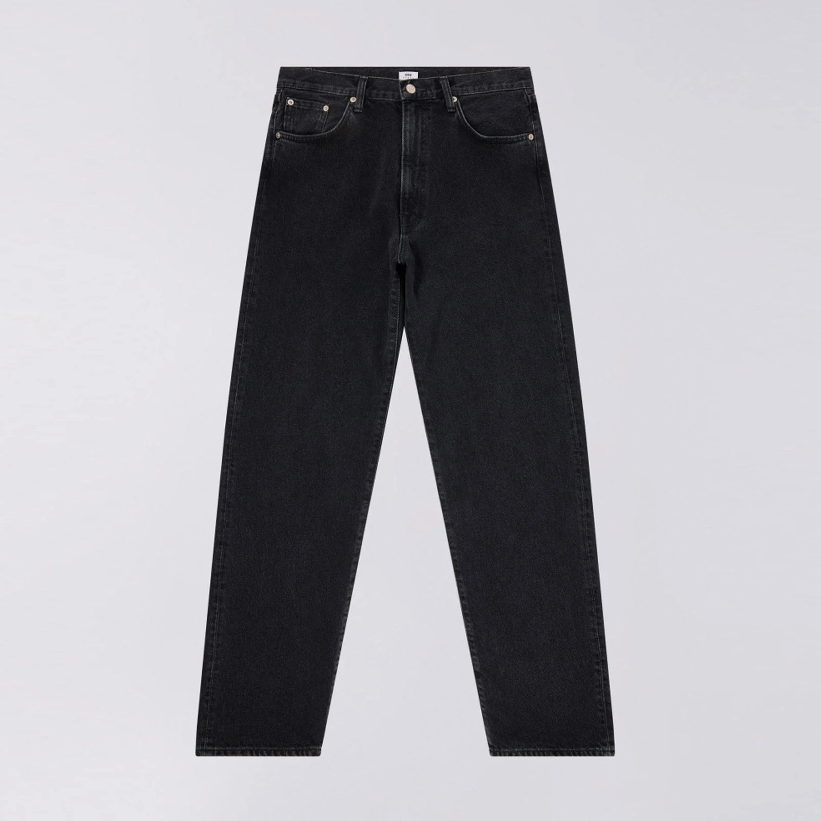 Loose Fit Kaihara Right Hand Black Denim 13oz black dark used - Image 4