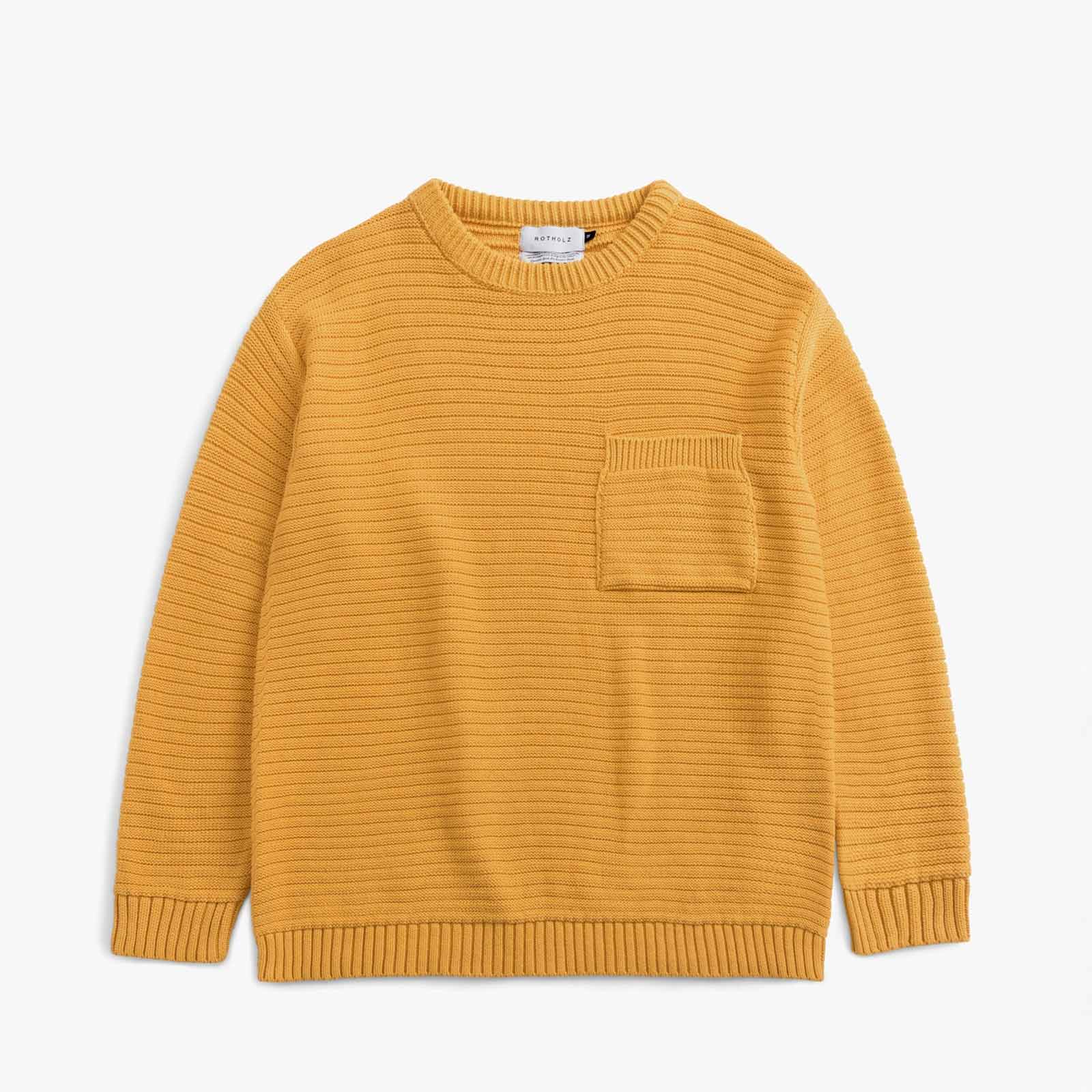 Loose Knit Jumper pale orange - Image 3