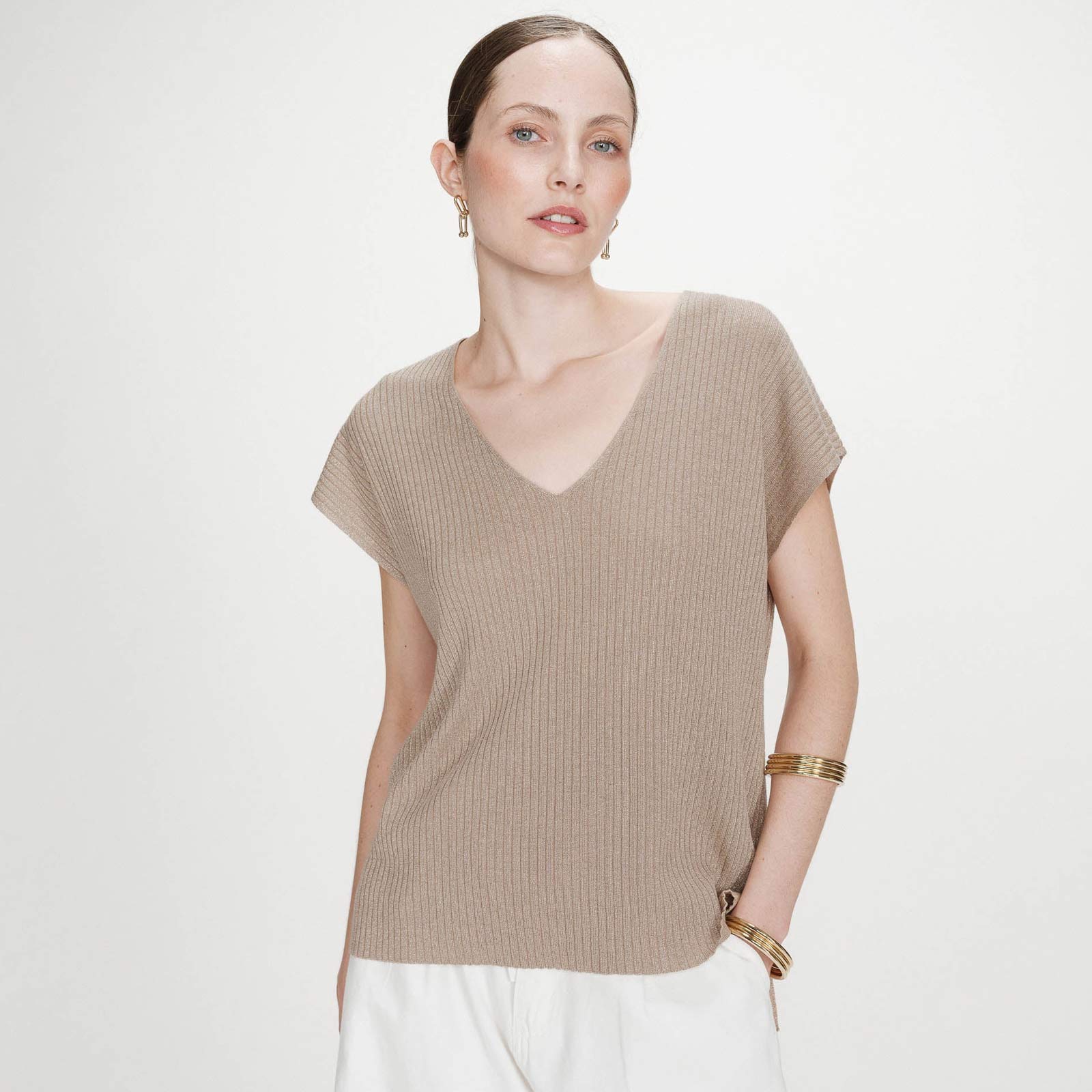 Loose Lurex Top Vaporo or