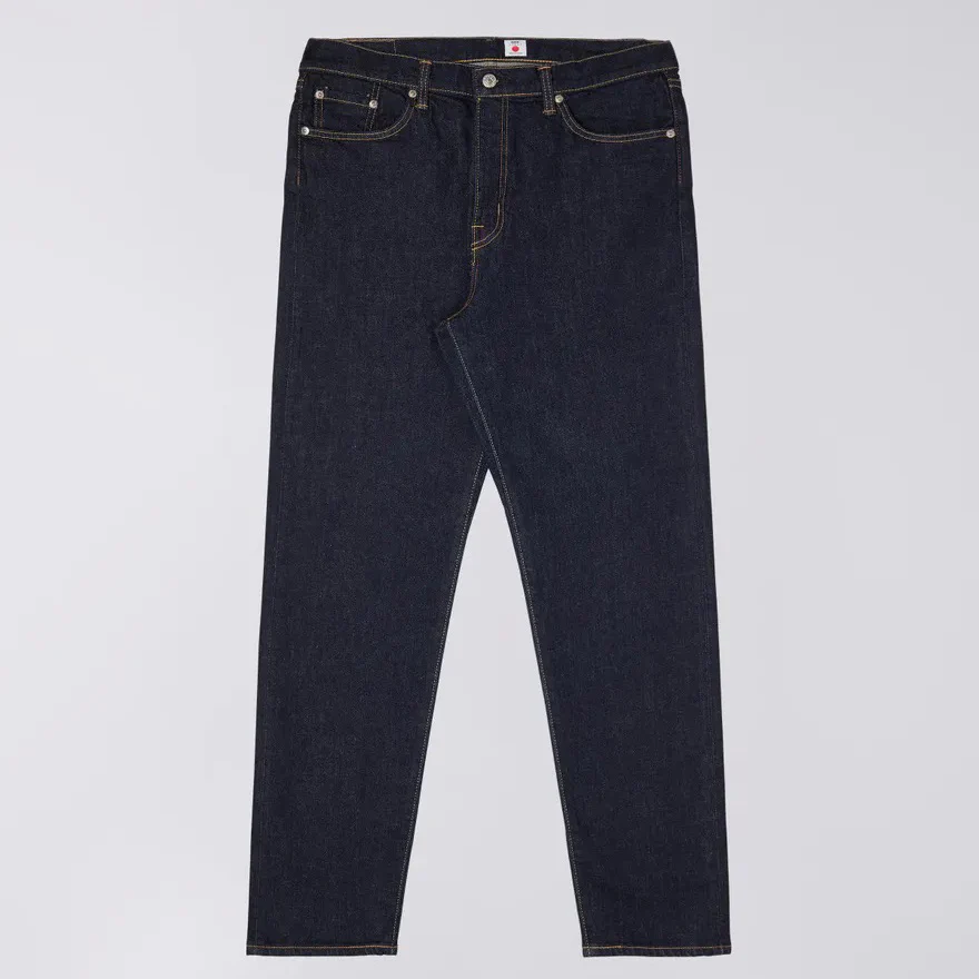Loose Tapered Kaihara Pure Indigo Blue rinsed - Image 4