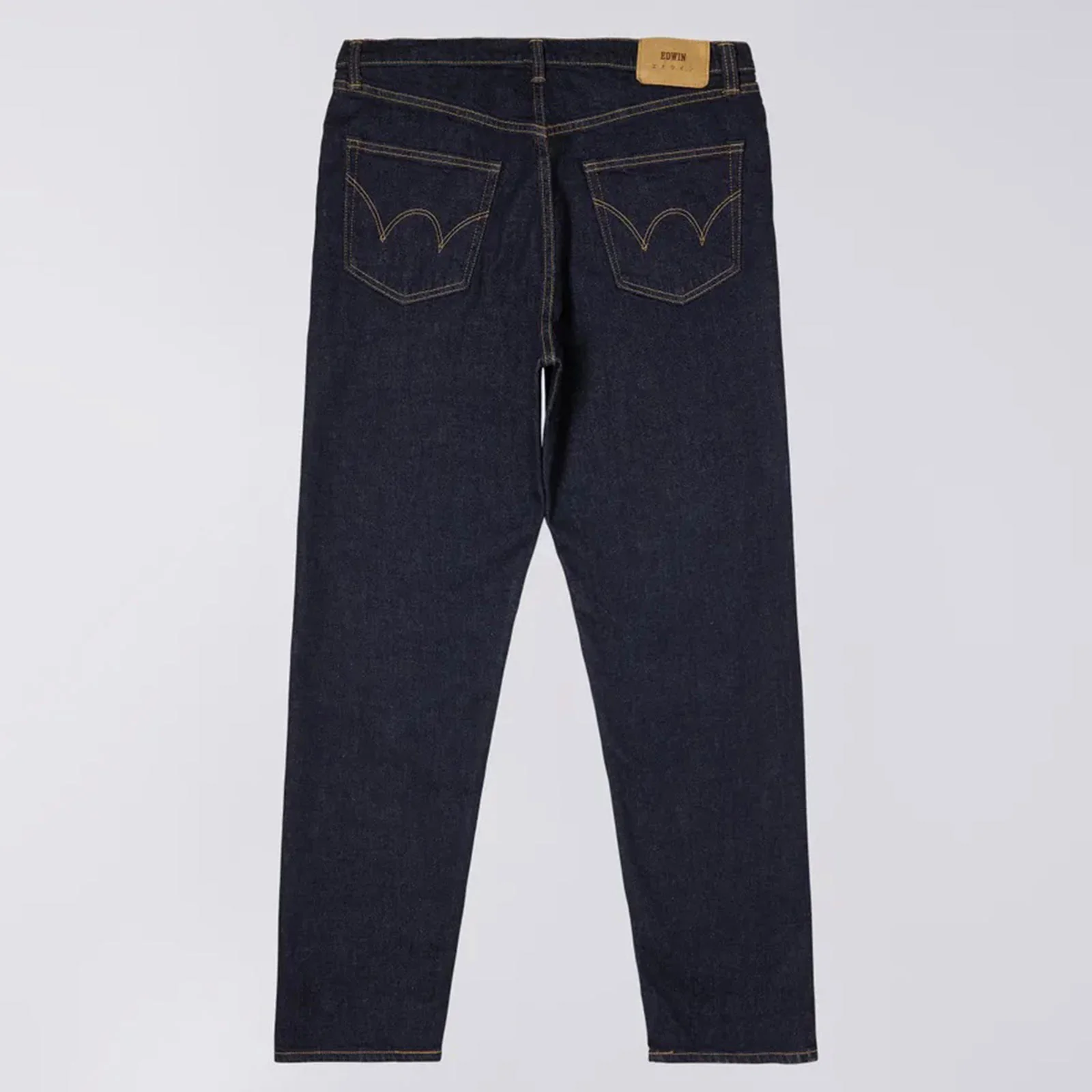 Loose Tapered Kaihara Pure Indigo Blue rinsed - Image 5