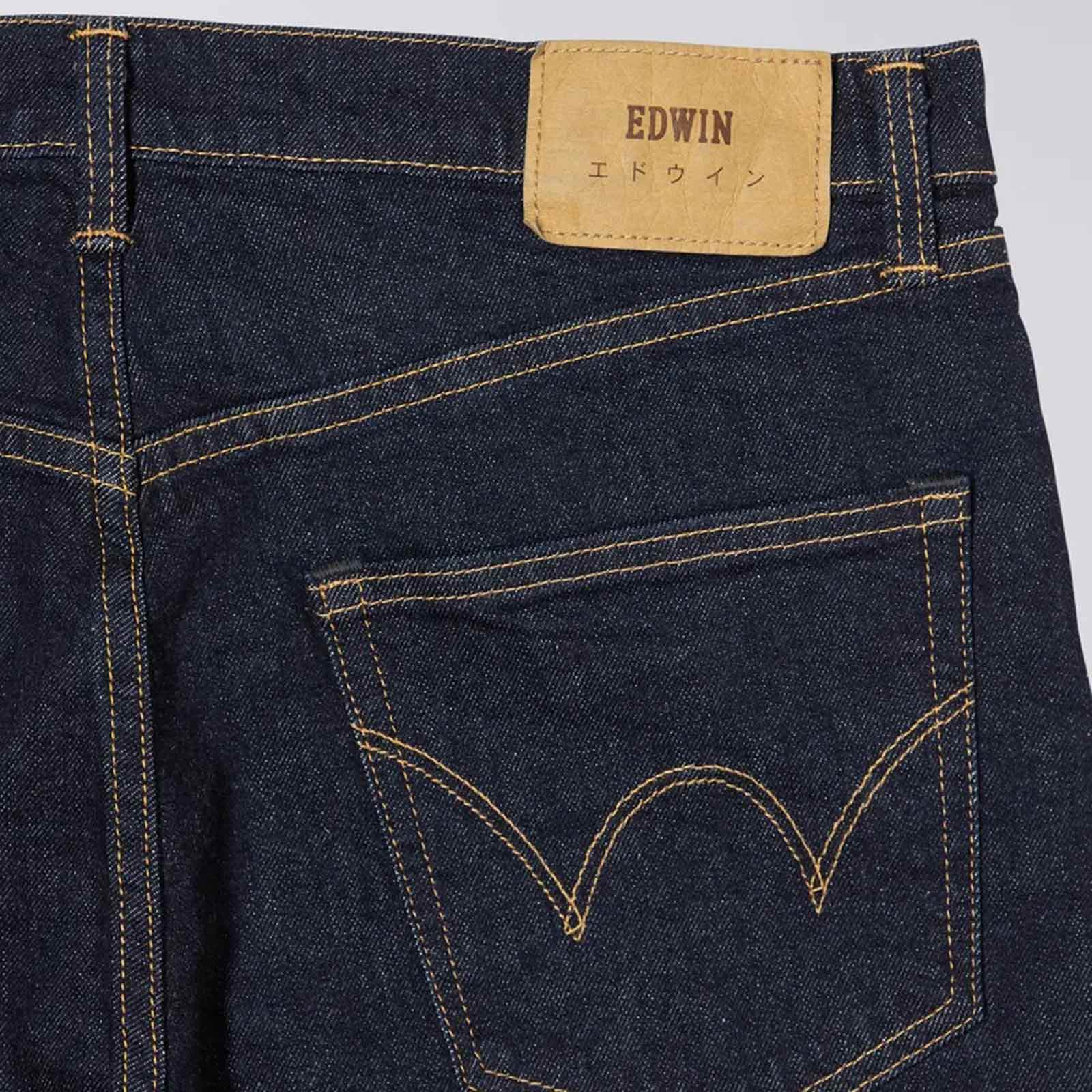 Loose Tapered Kaihara Pure Indigo Blue rinsed - Image 8