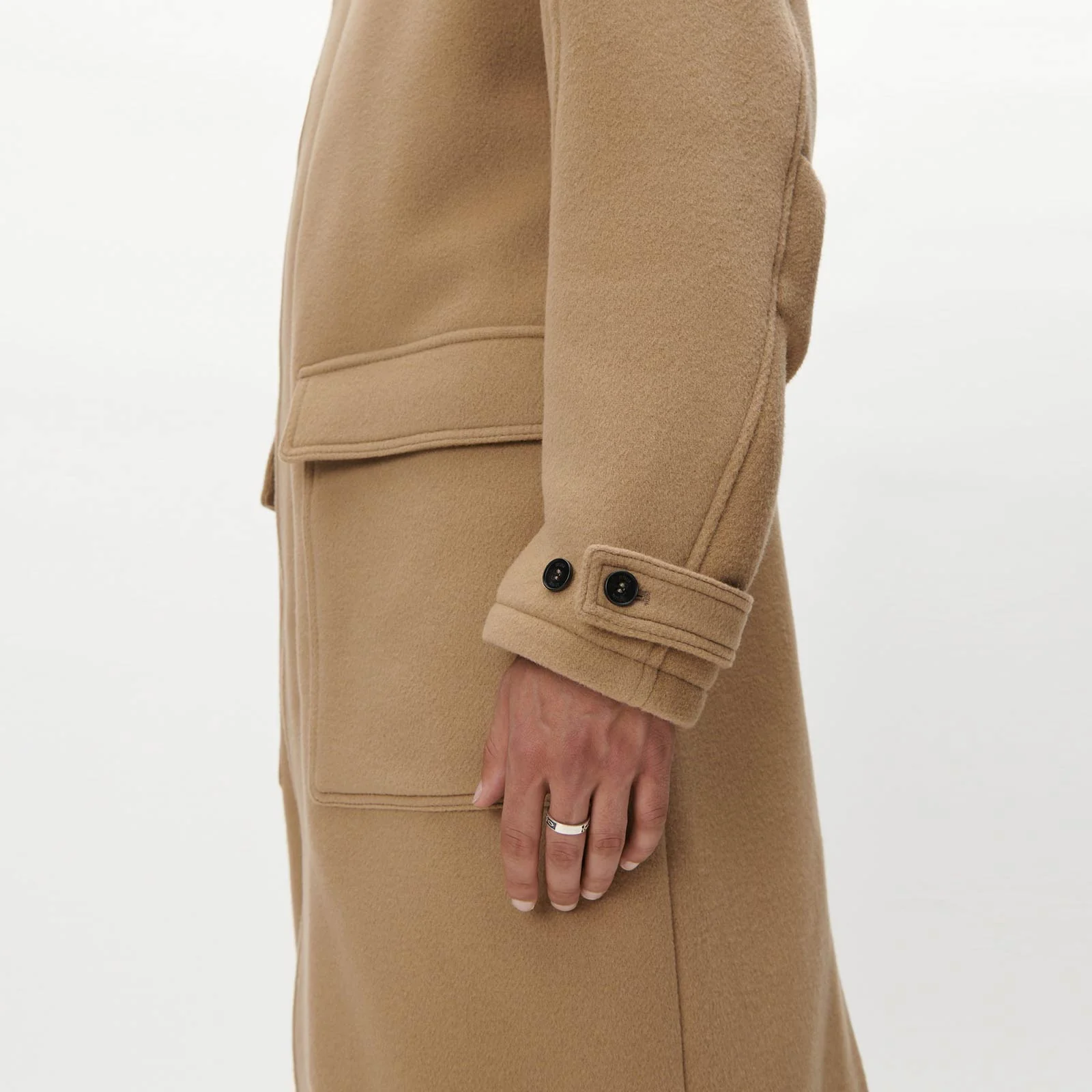 Lorino Duffle Coat camel brown - Image 4