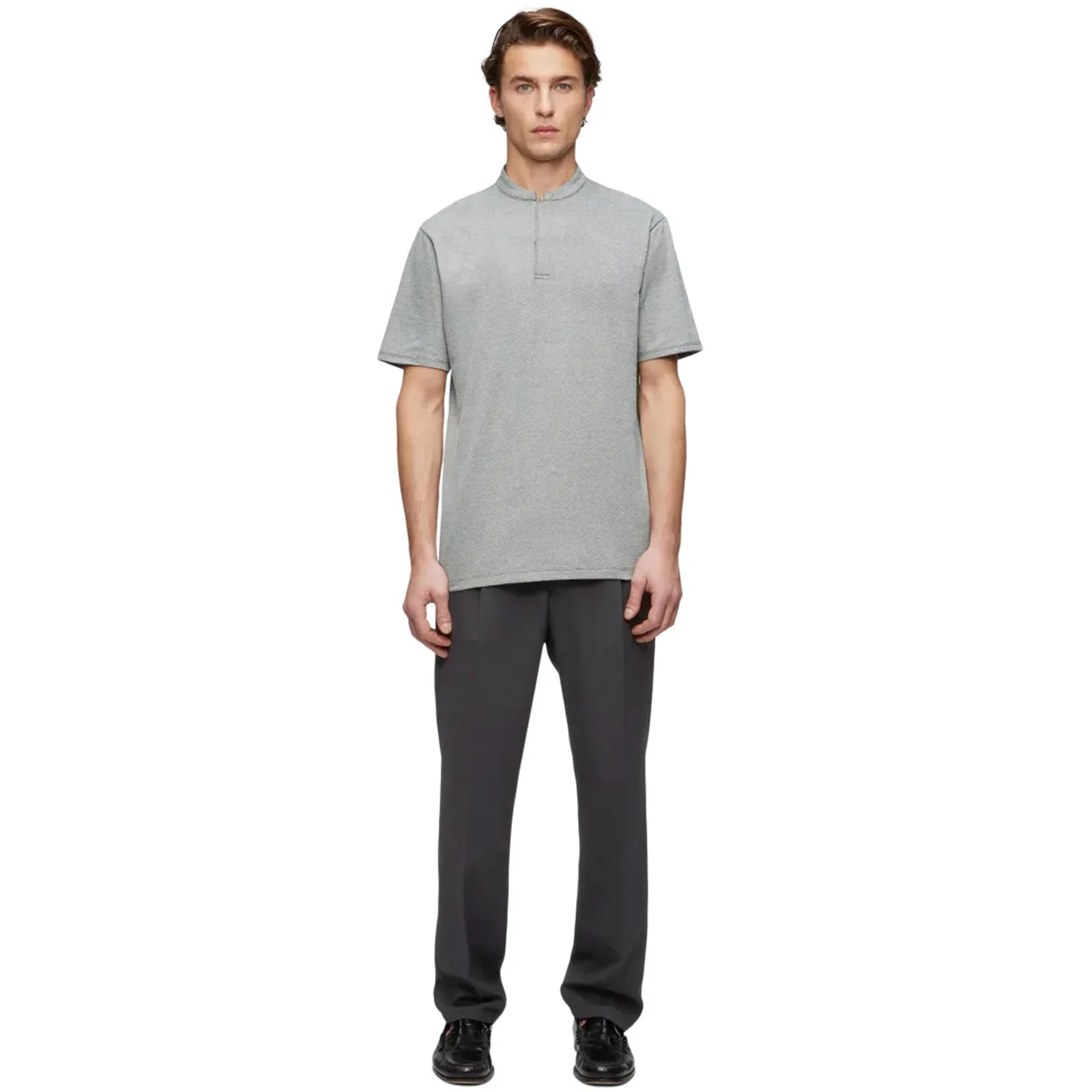 Louis Poloshirt 525035 granite grey - Image 3