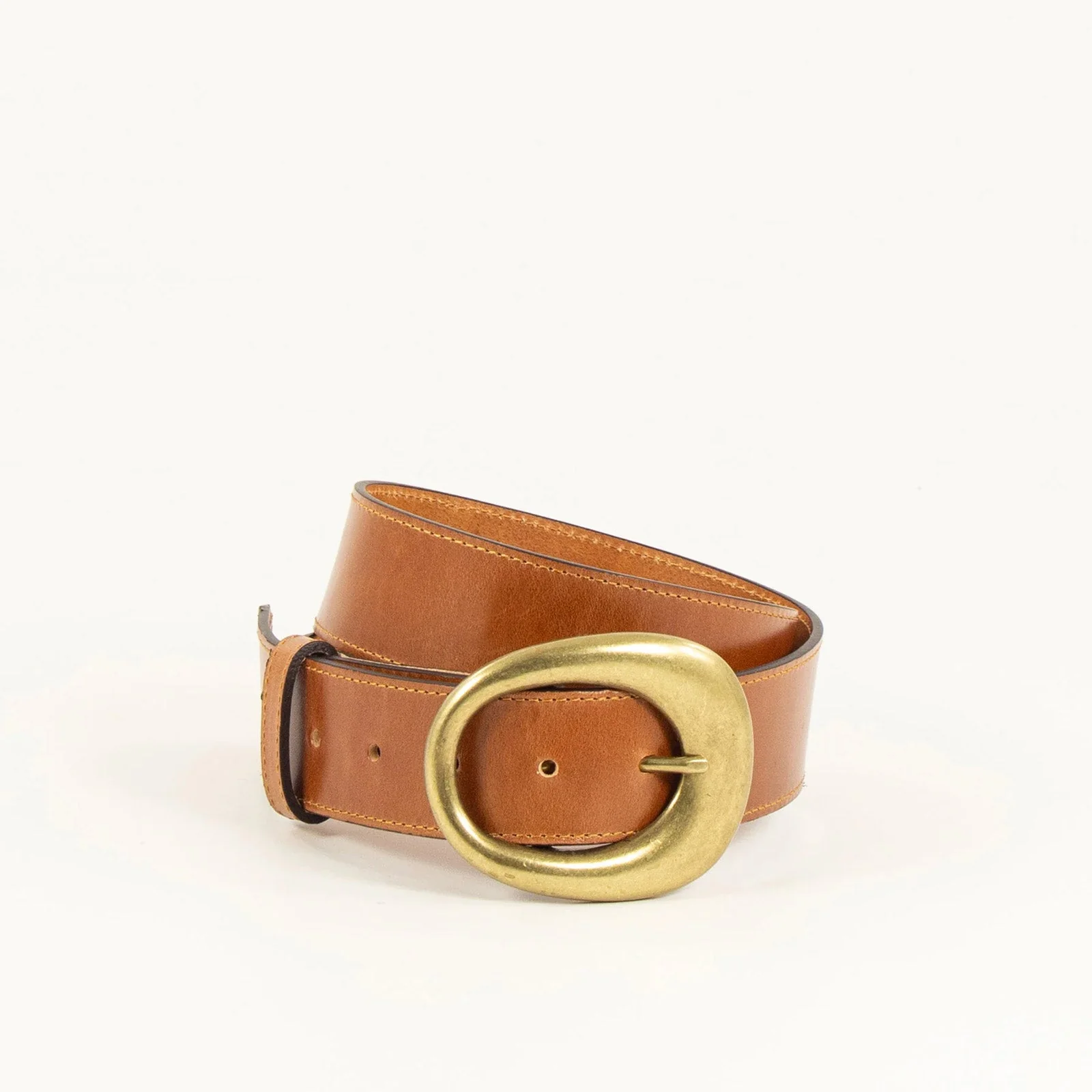 Luan Leather Belt clay brown