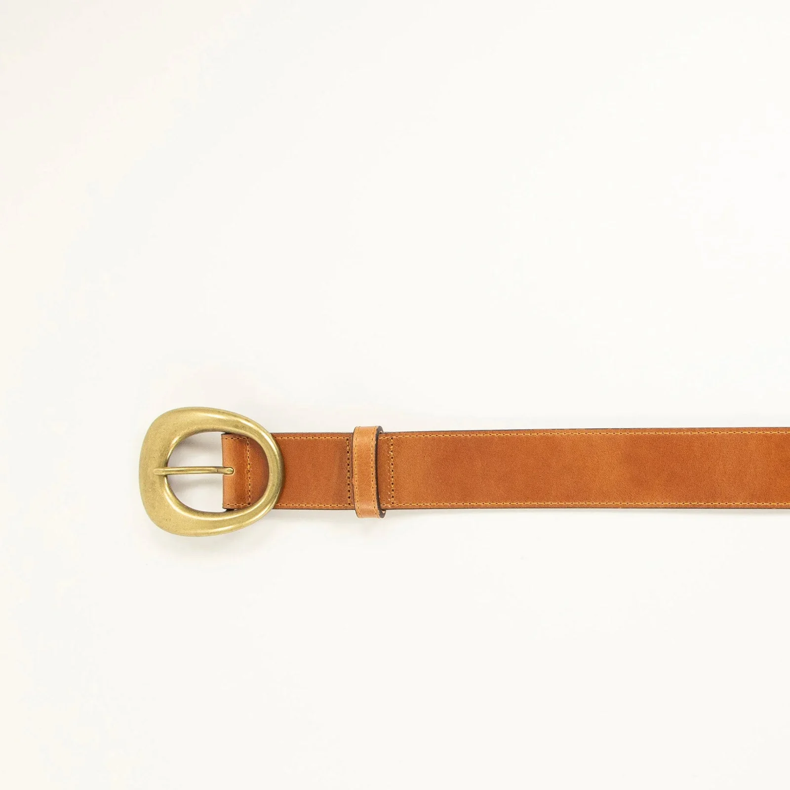 Luan Leather Belt clay brown - Image 2
