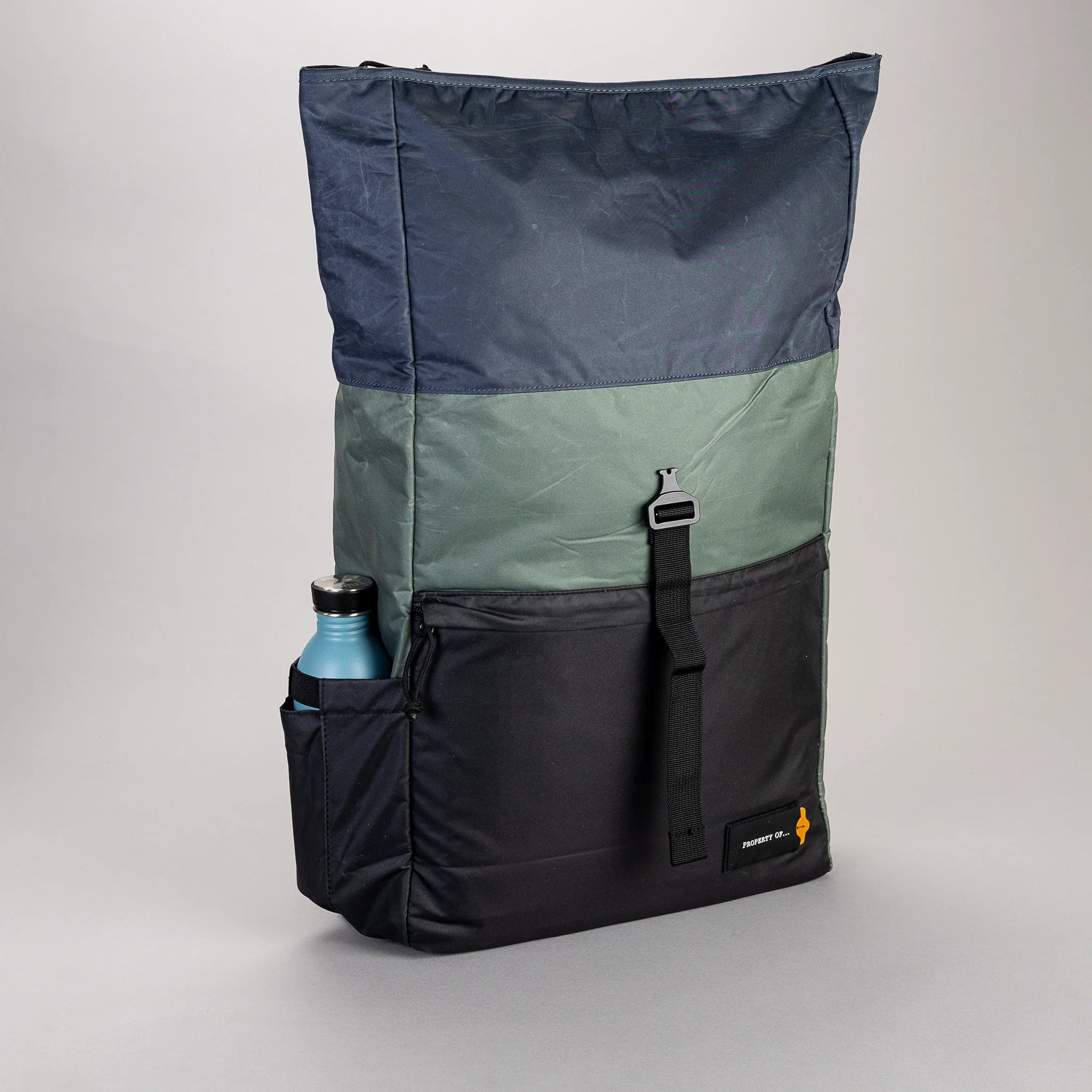 Lucas Roll Down Backpack navy/army/coal - Image 3