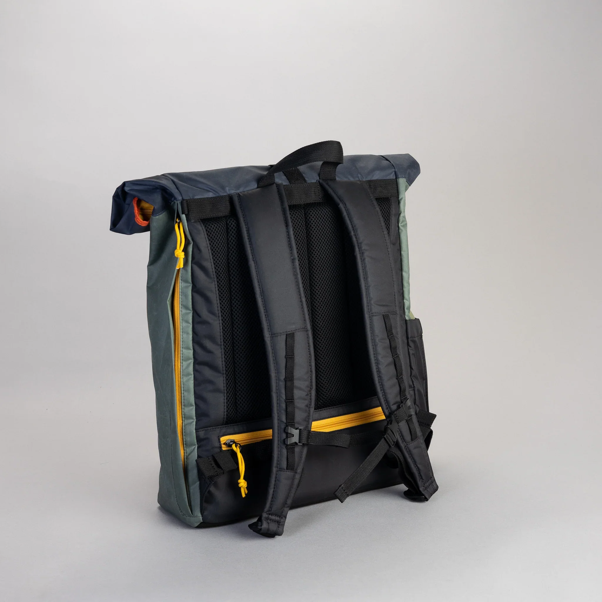 Lucas Roll Down Backpack navy/army/coal - Image 4