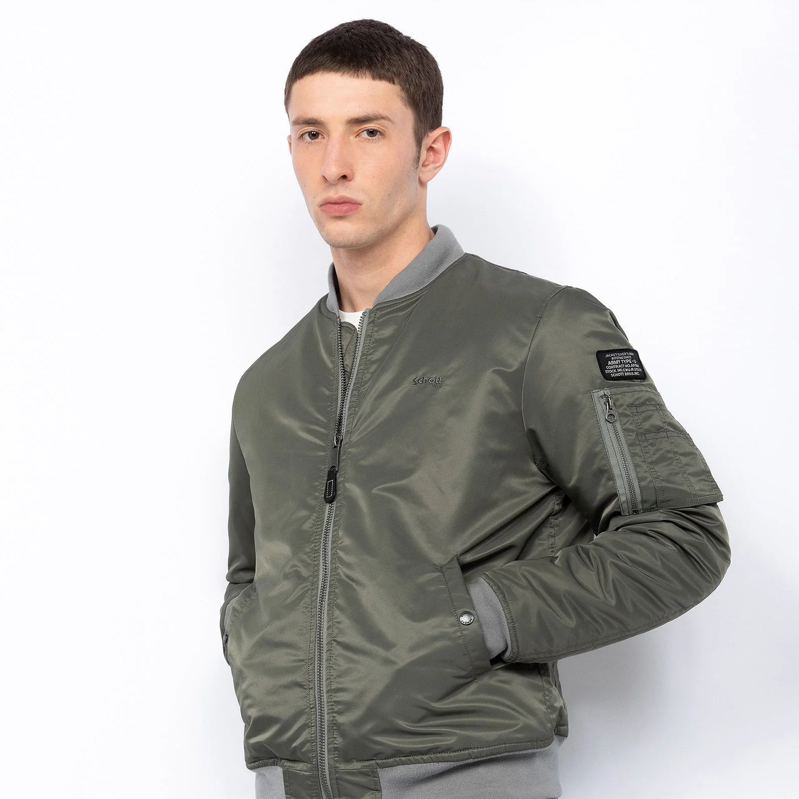 MA-1 Airforce Bomber sage kaki - Image 2