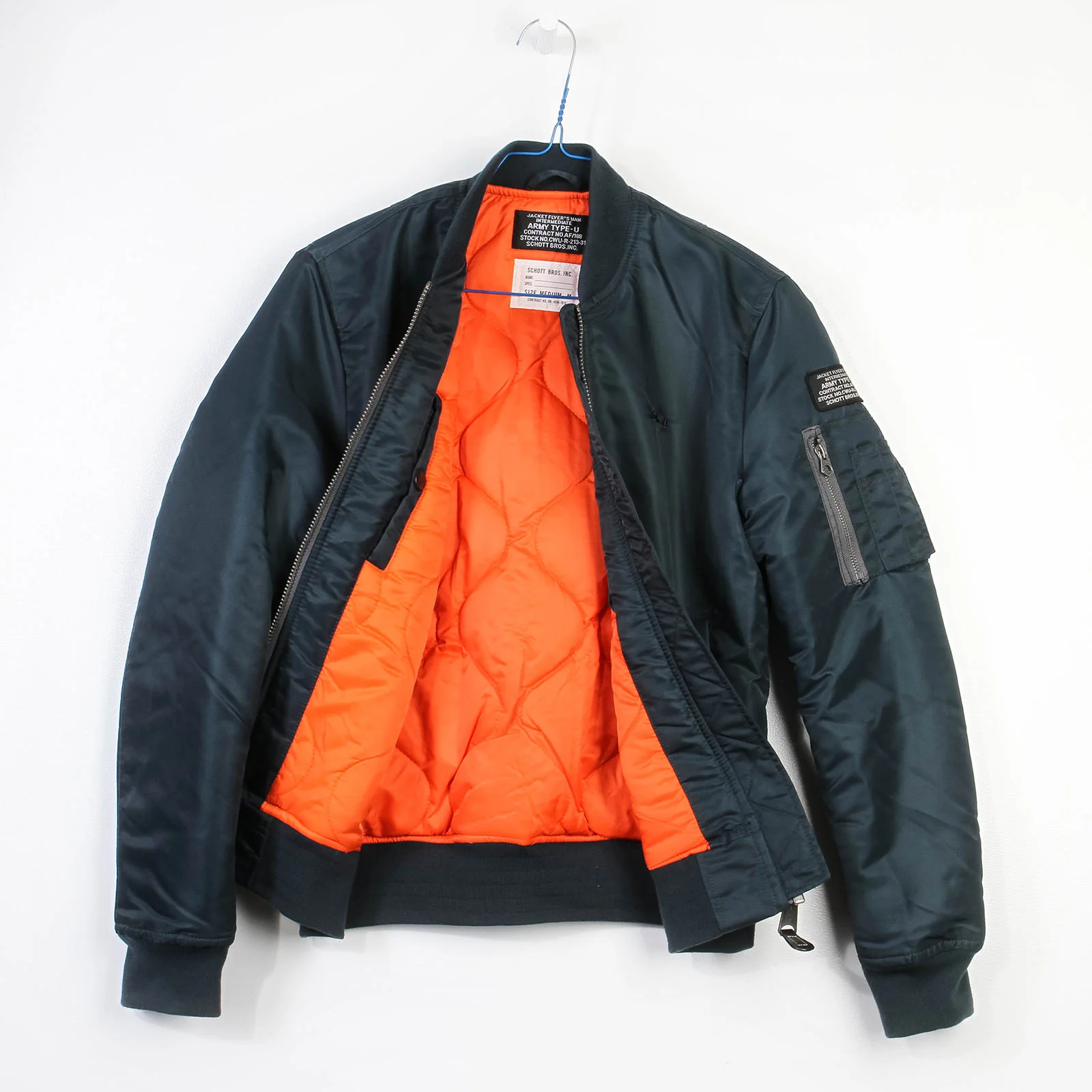 MA-1 Airforce Womens Bomber navy - Image 2