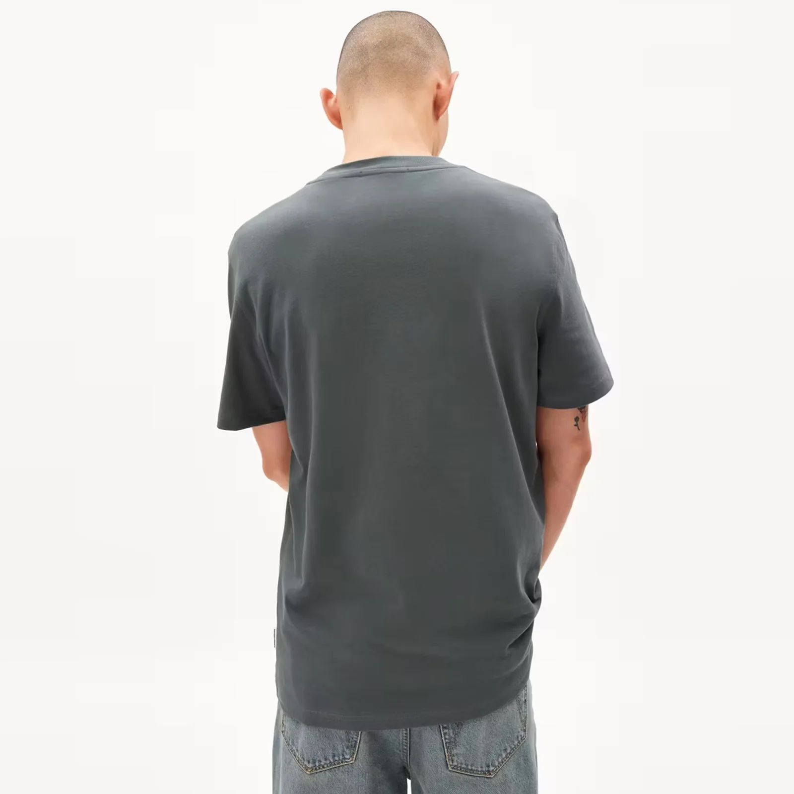 Maarkos Solid Tee space steel - Image 4