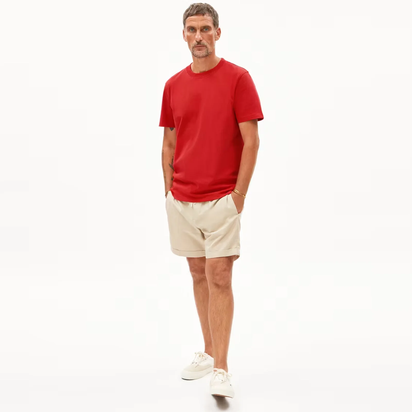 Maarkos Solid Tee coral blush - Image 3