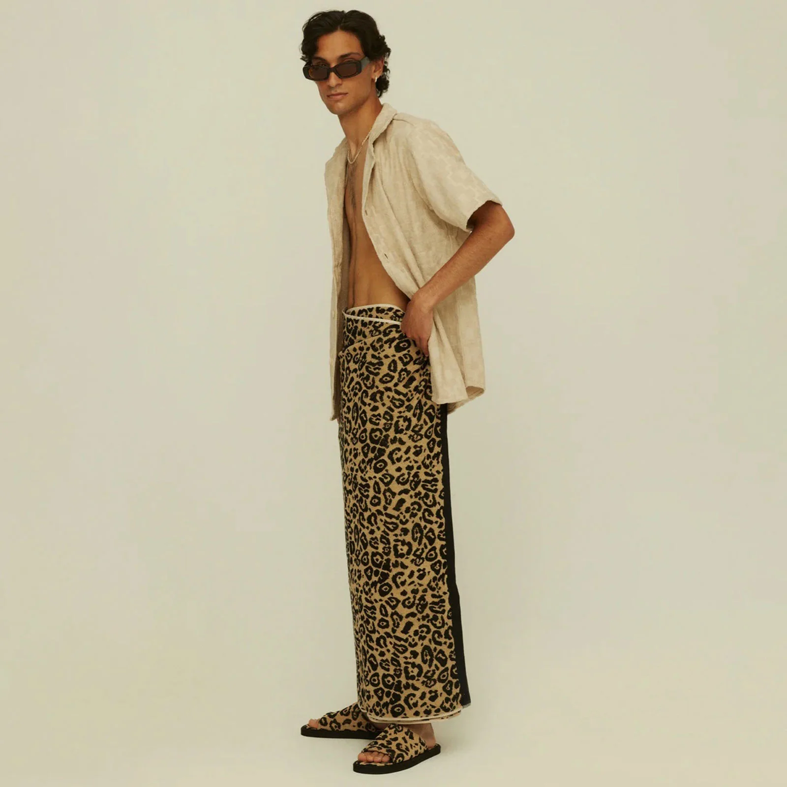 Machu Cuba Terry Shirt beige - Image 3