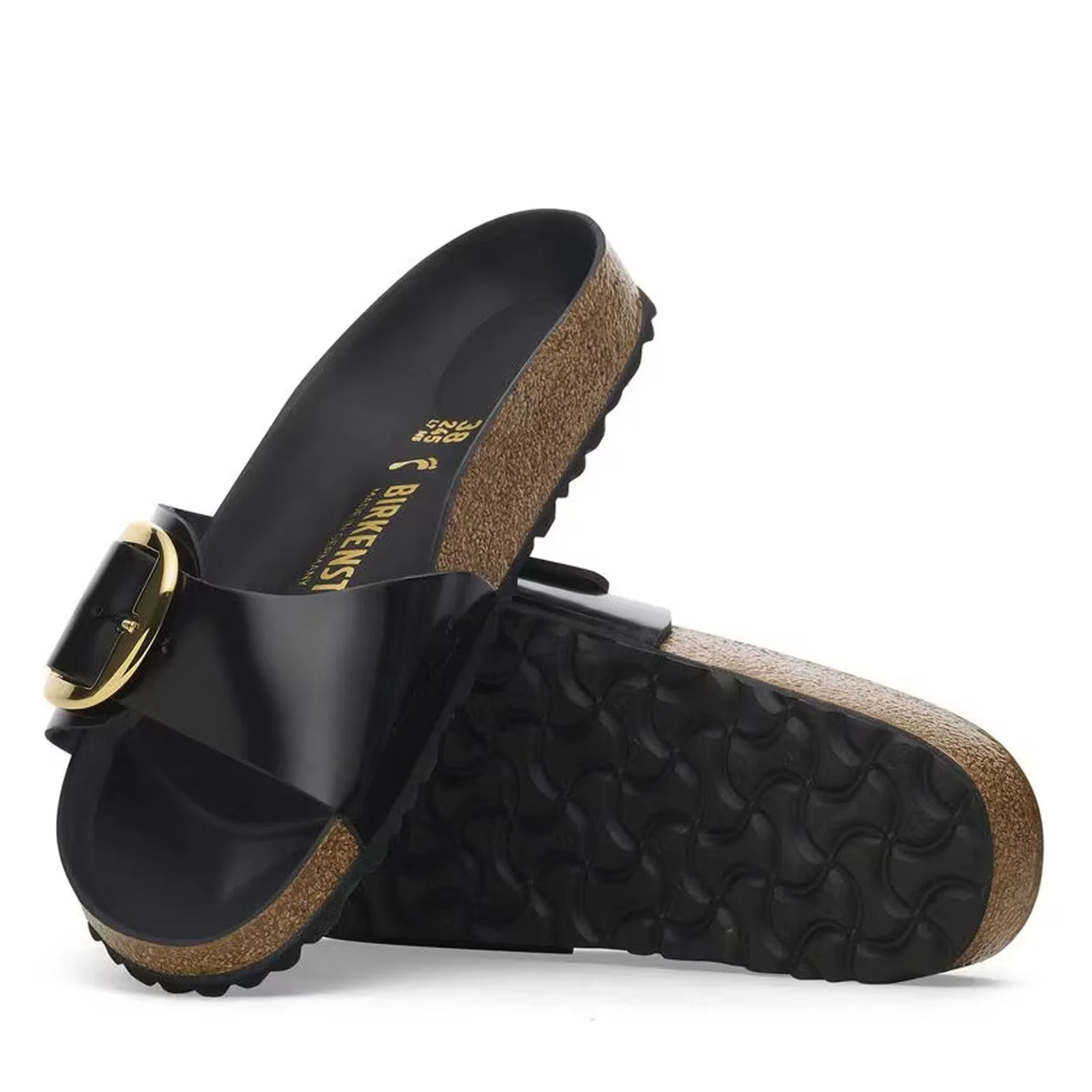 Madrid Big Buckle Regular Fit high shine black - Image 3