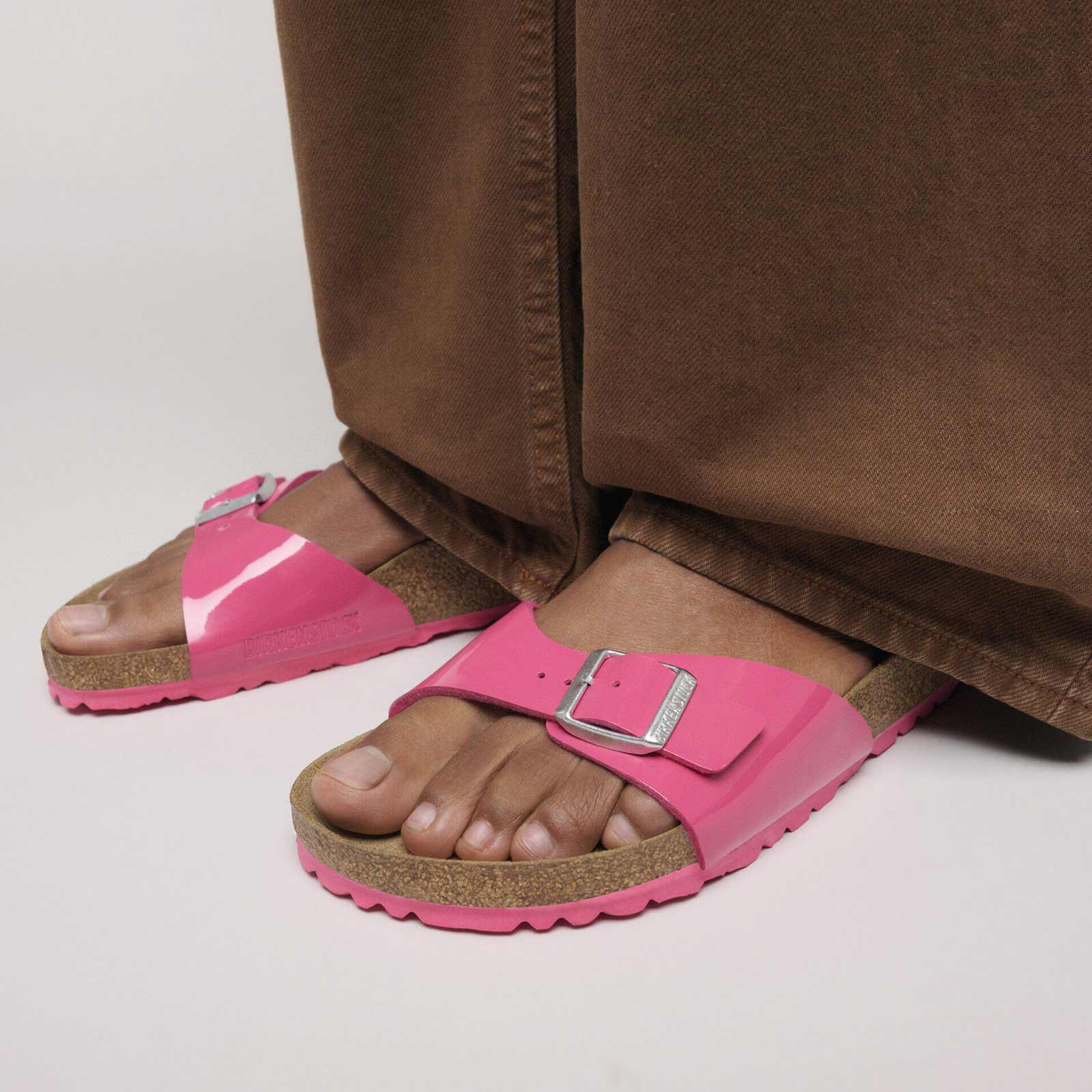 Madrid Patent Narrow Fit fuchsia tulip - Image 4