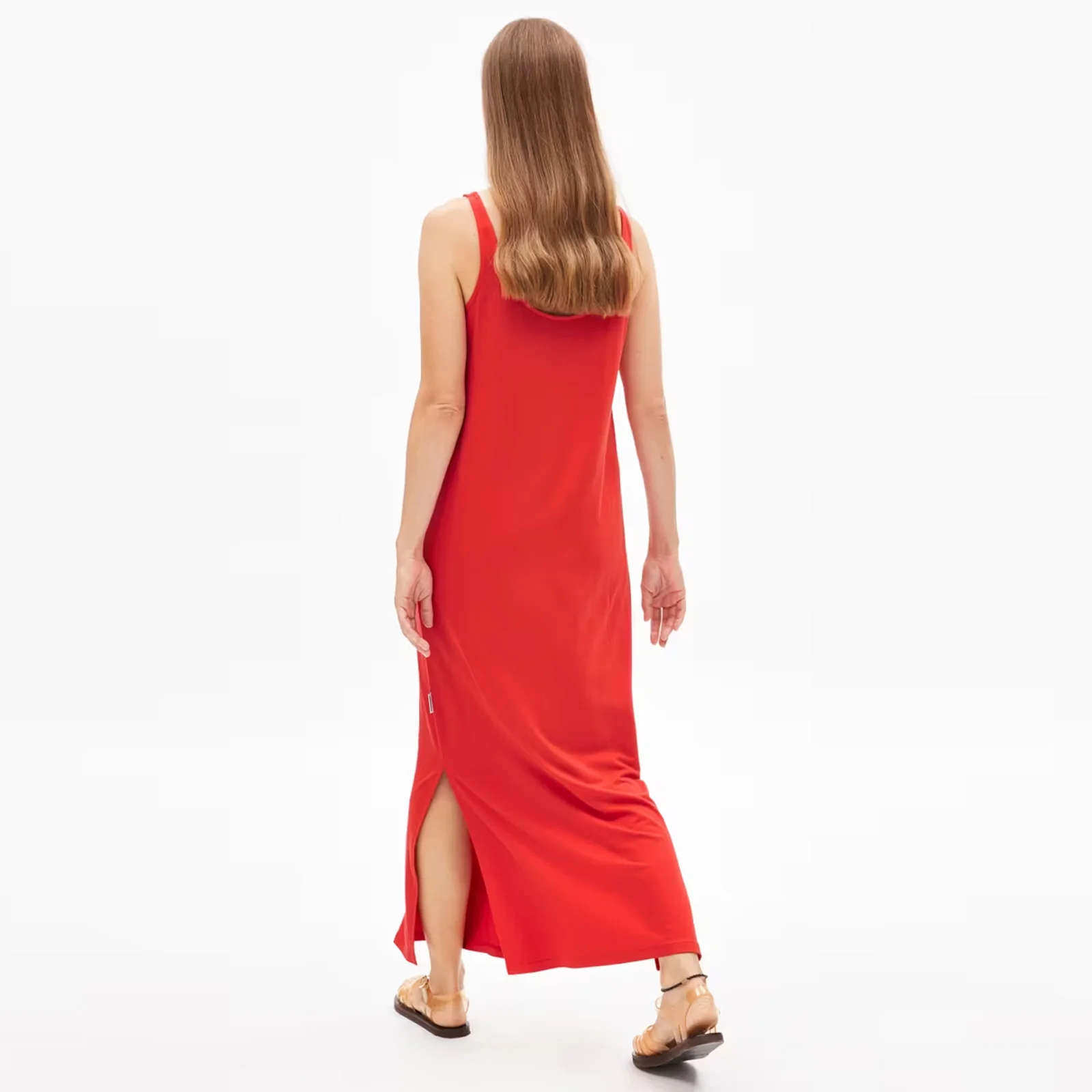 Maeliaa Solid Dress coral blush - Image 4