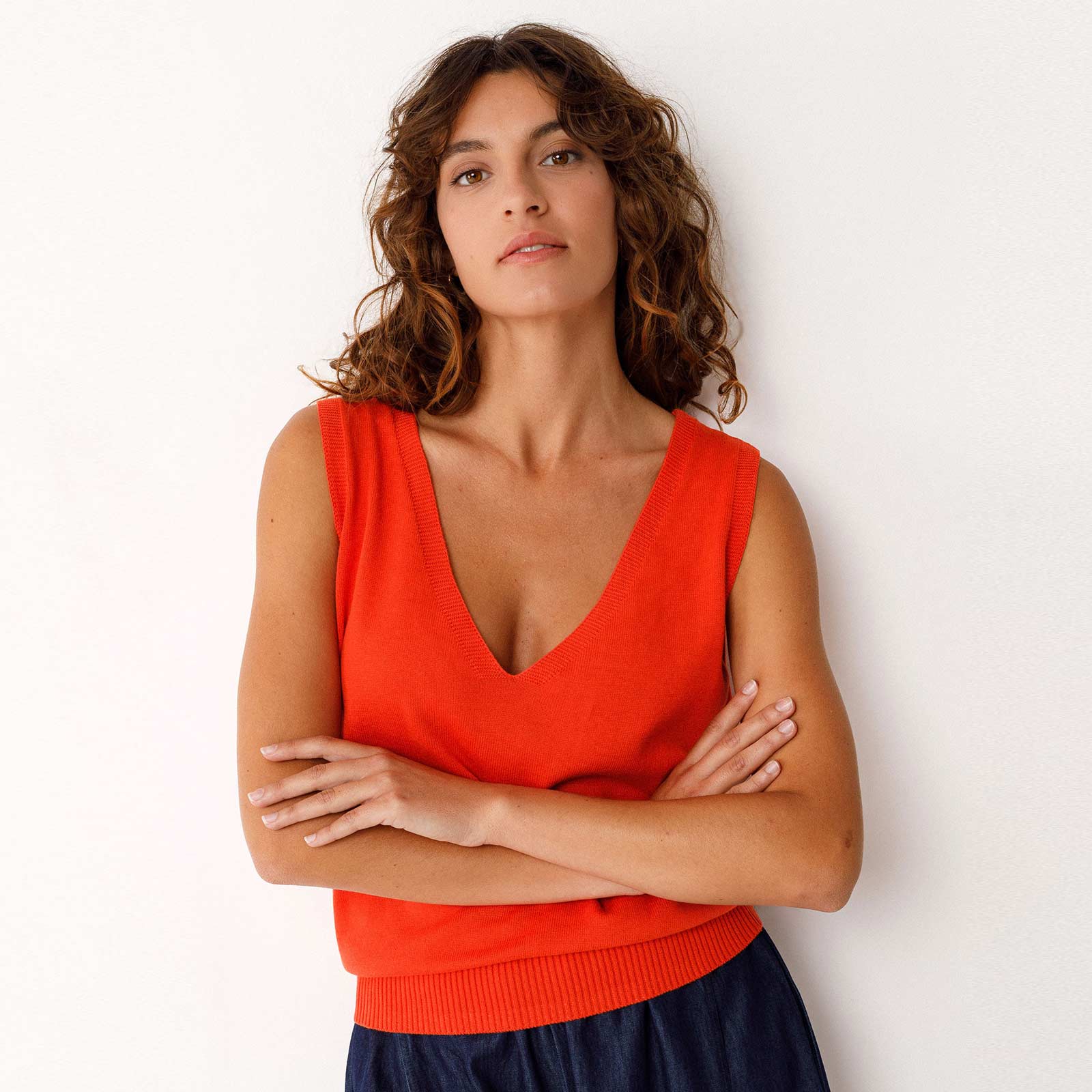 Maindi Top orange
