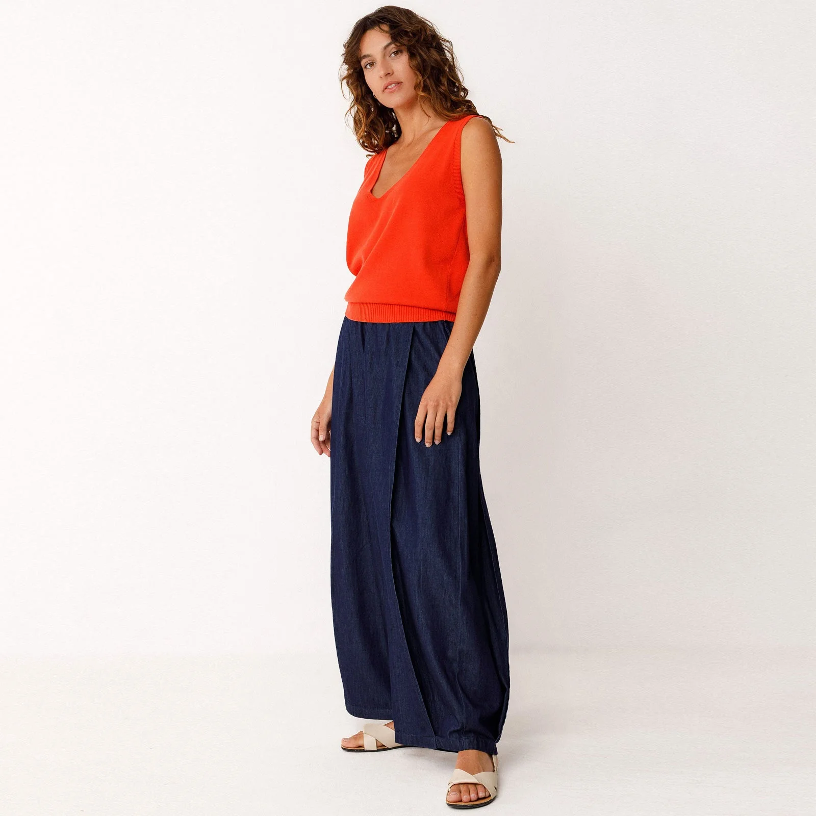 Maindi Top orange - Image 3