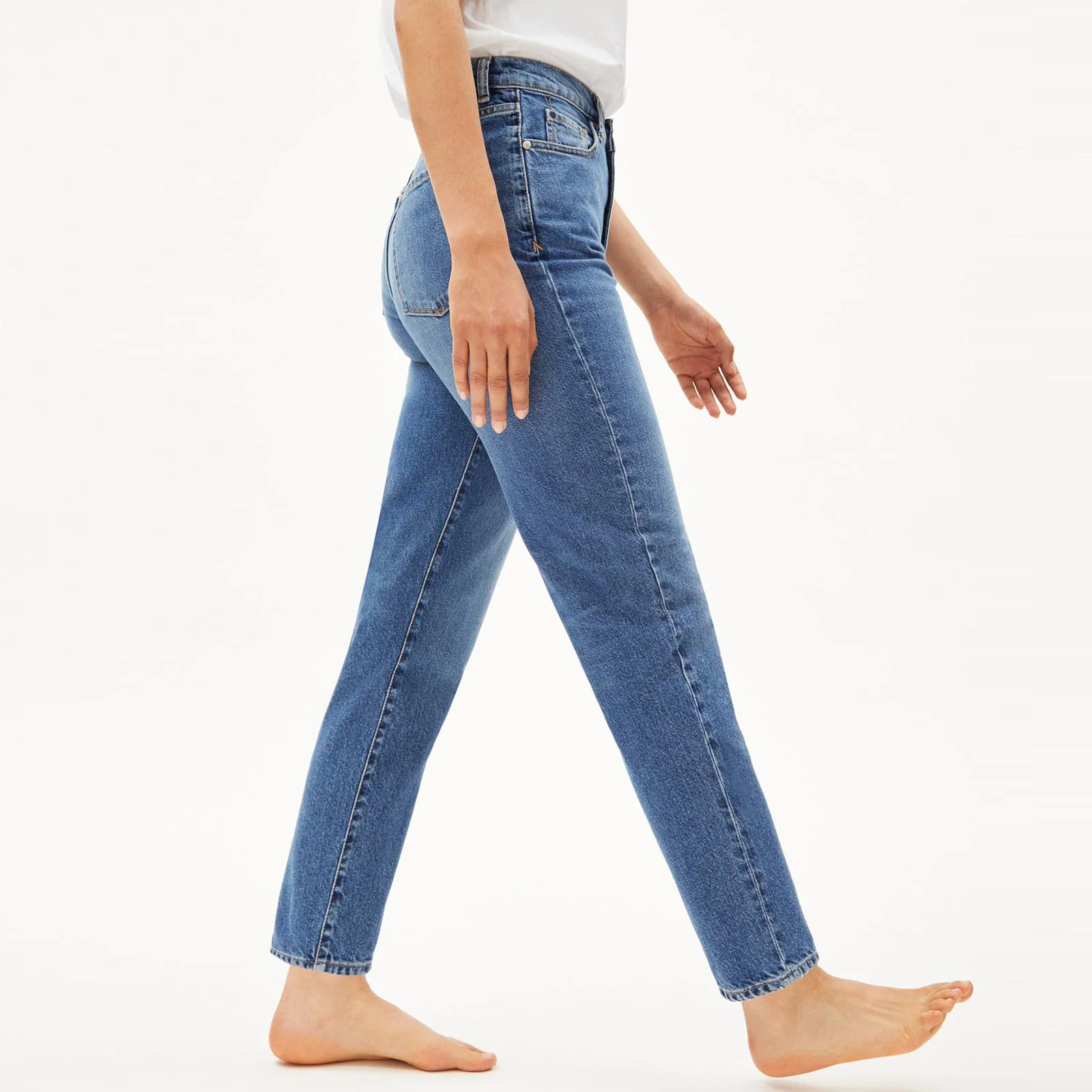 Mairaa Mom Fit Jeans azul - Image 3