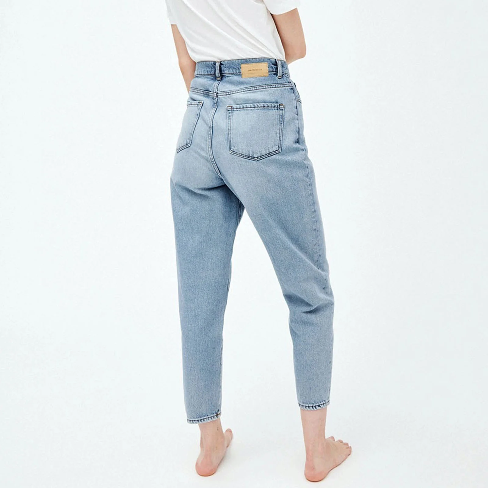 Mairaa Mom Fit Jeans faded blue - Image 9