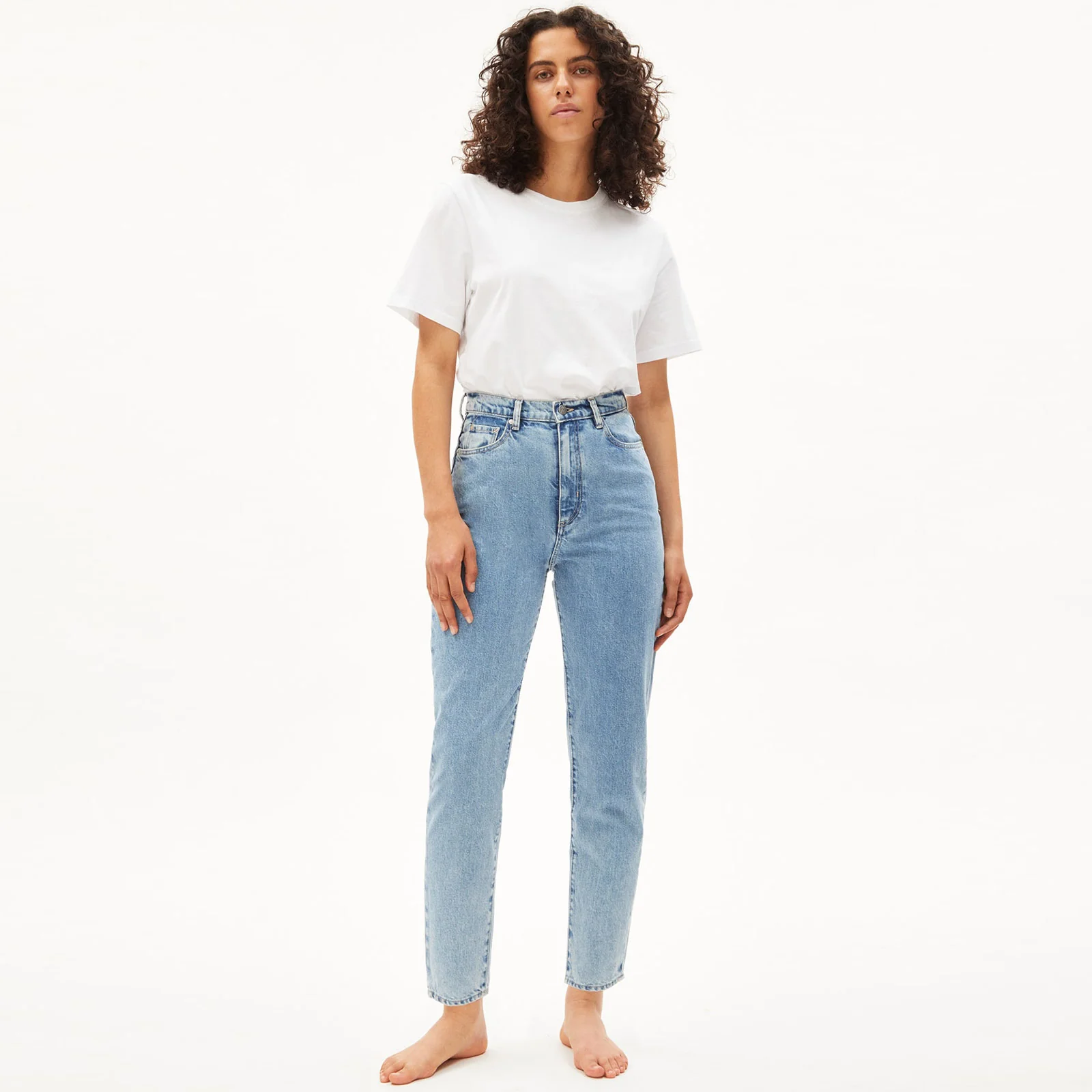 Mairaa Mom Fit Jeans fresh blue - Image 2