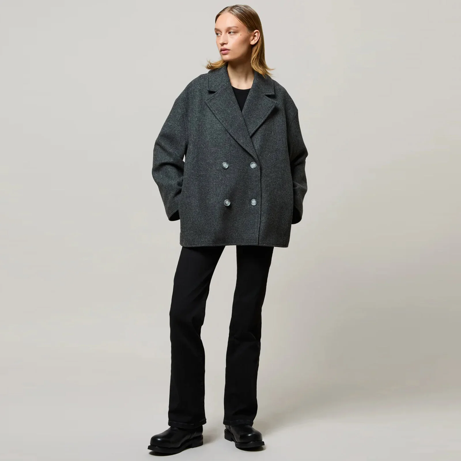 Margot Jacket dark grey - Image 4