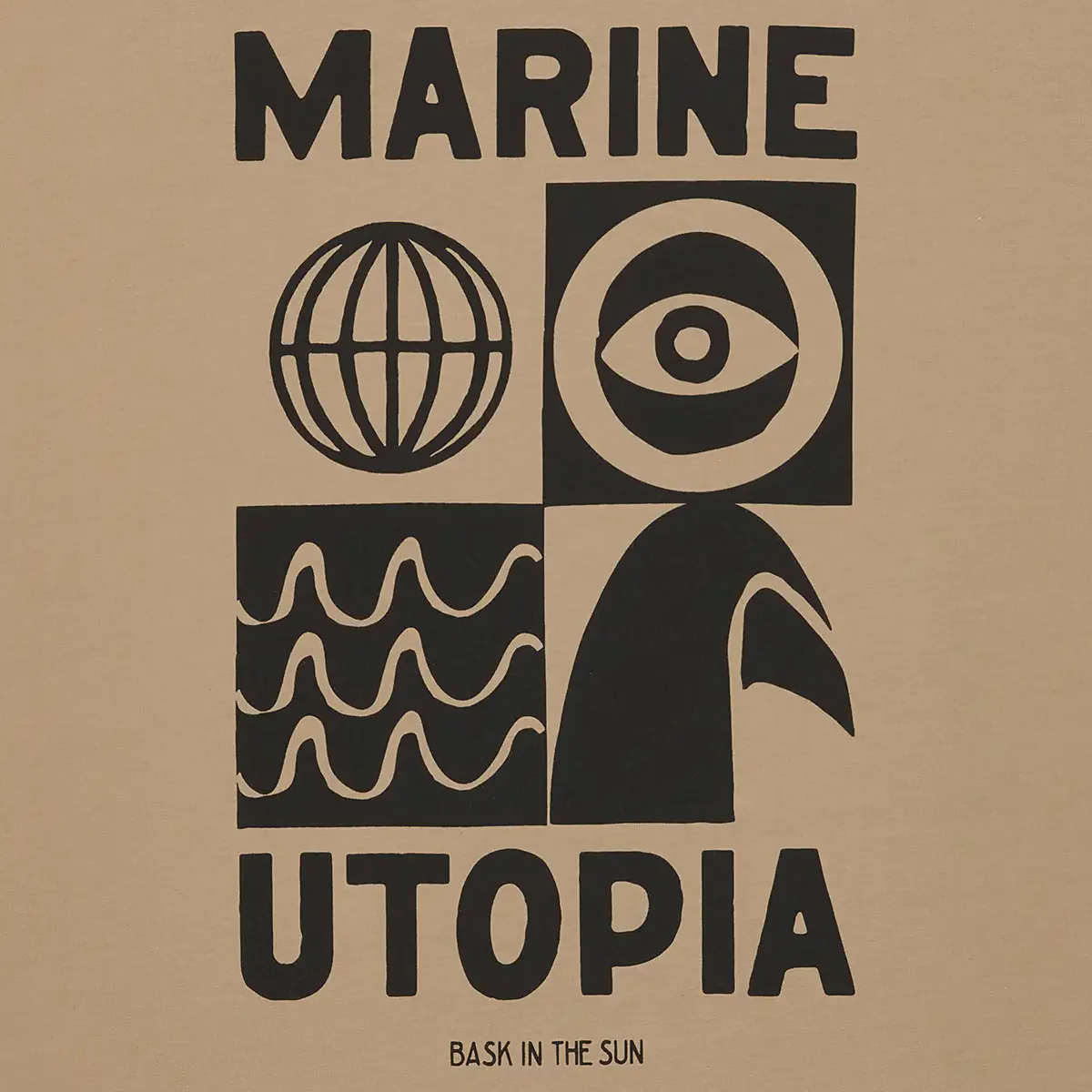 Marine Utopia Tee sesame - Image 2