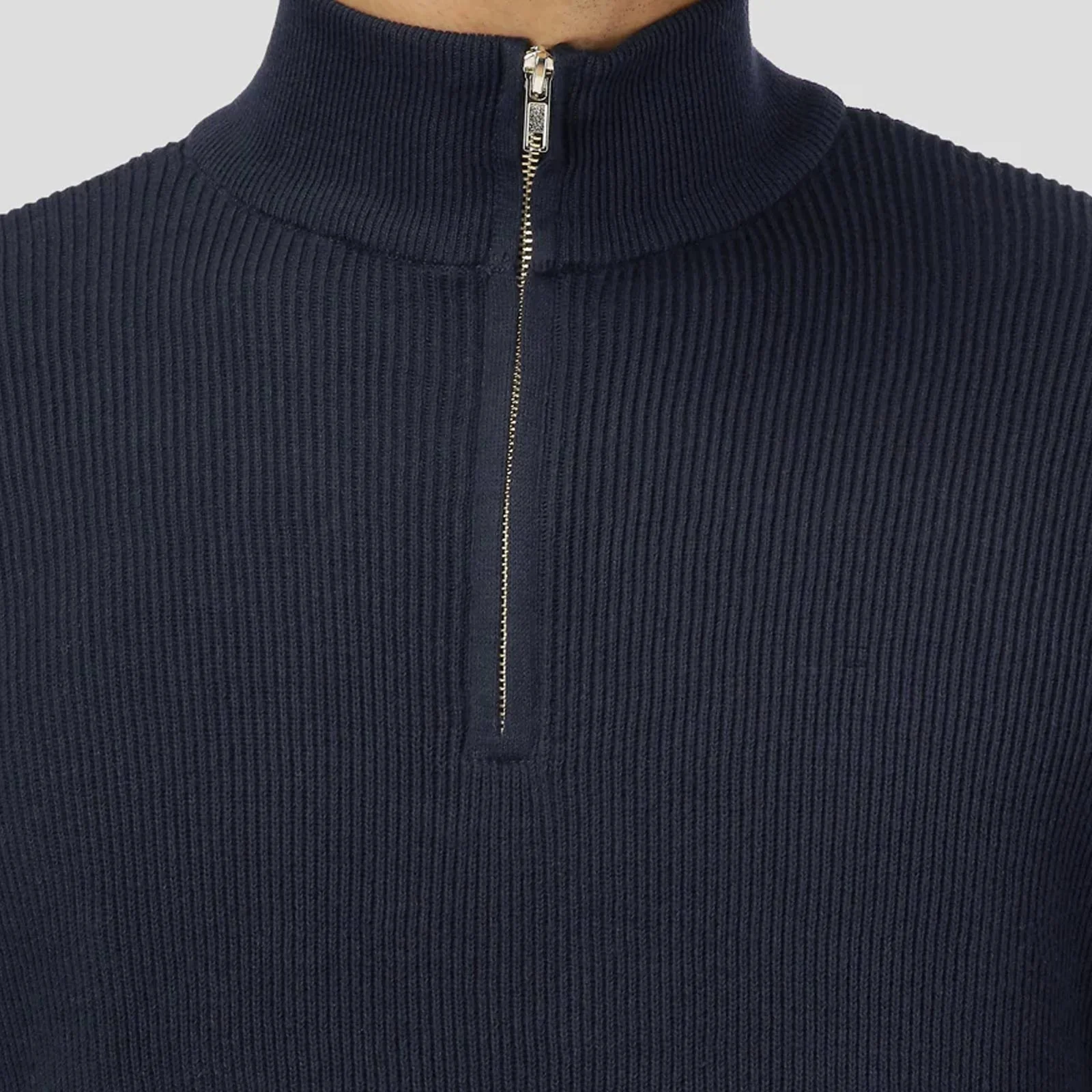 Mario Half Zip Jumper navy - Image 4
