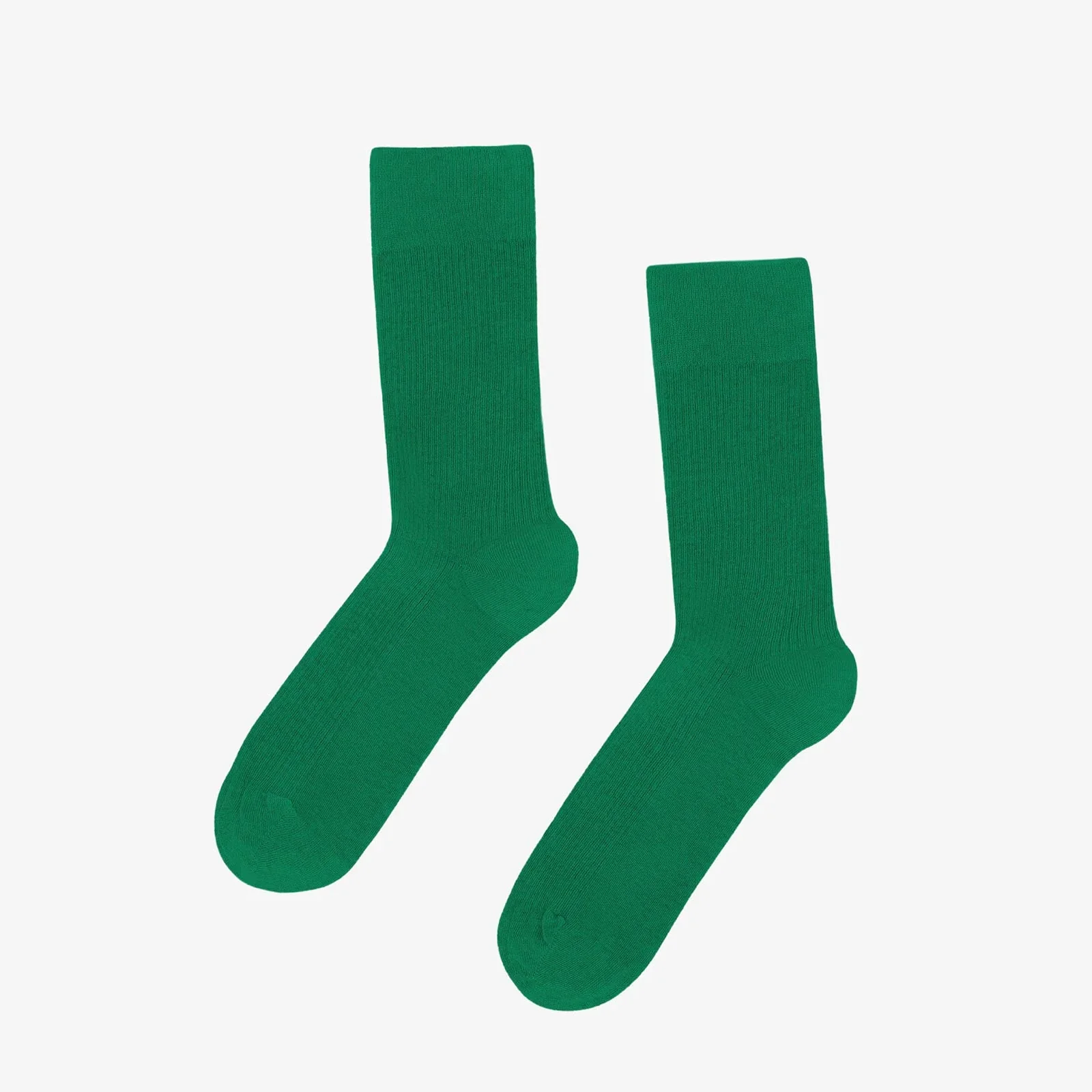 Men Classic Organic Socks kelly green