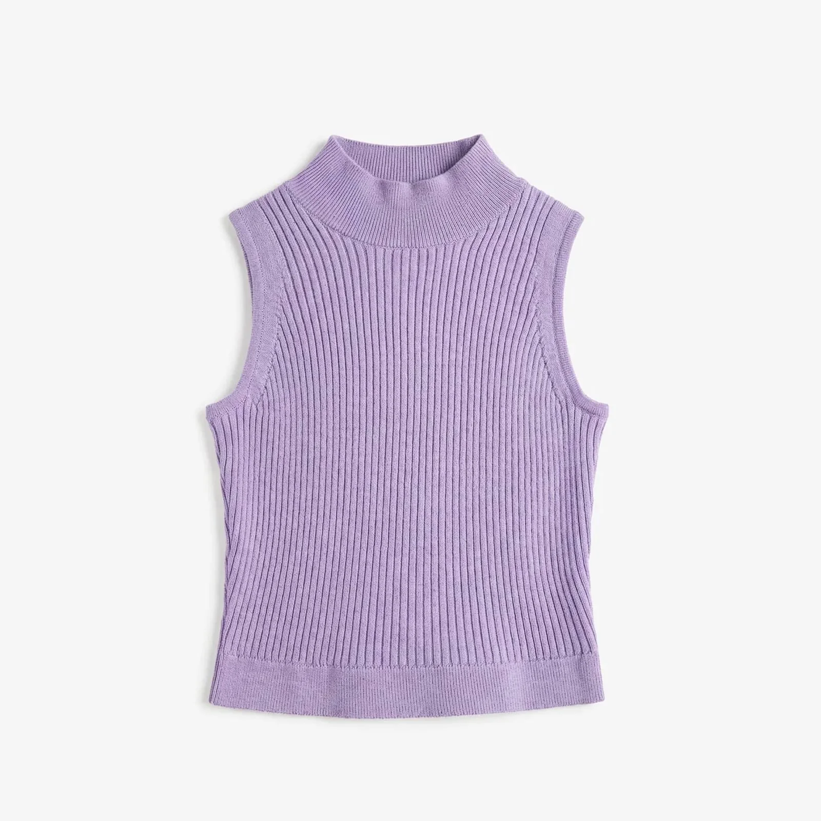 Merino Knit Singlet speckled pink - Image 3