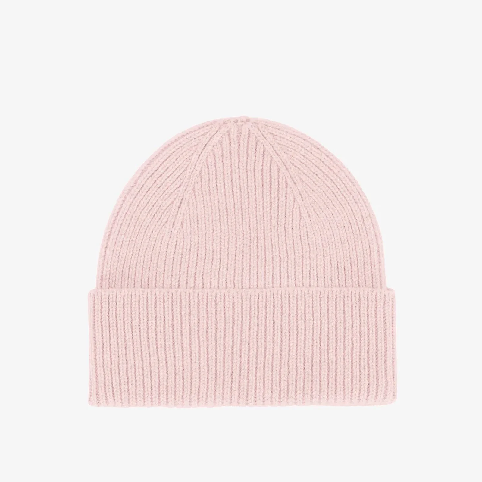 Merino Wool Beanie faded pink