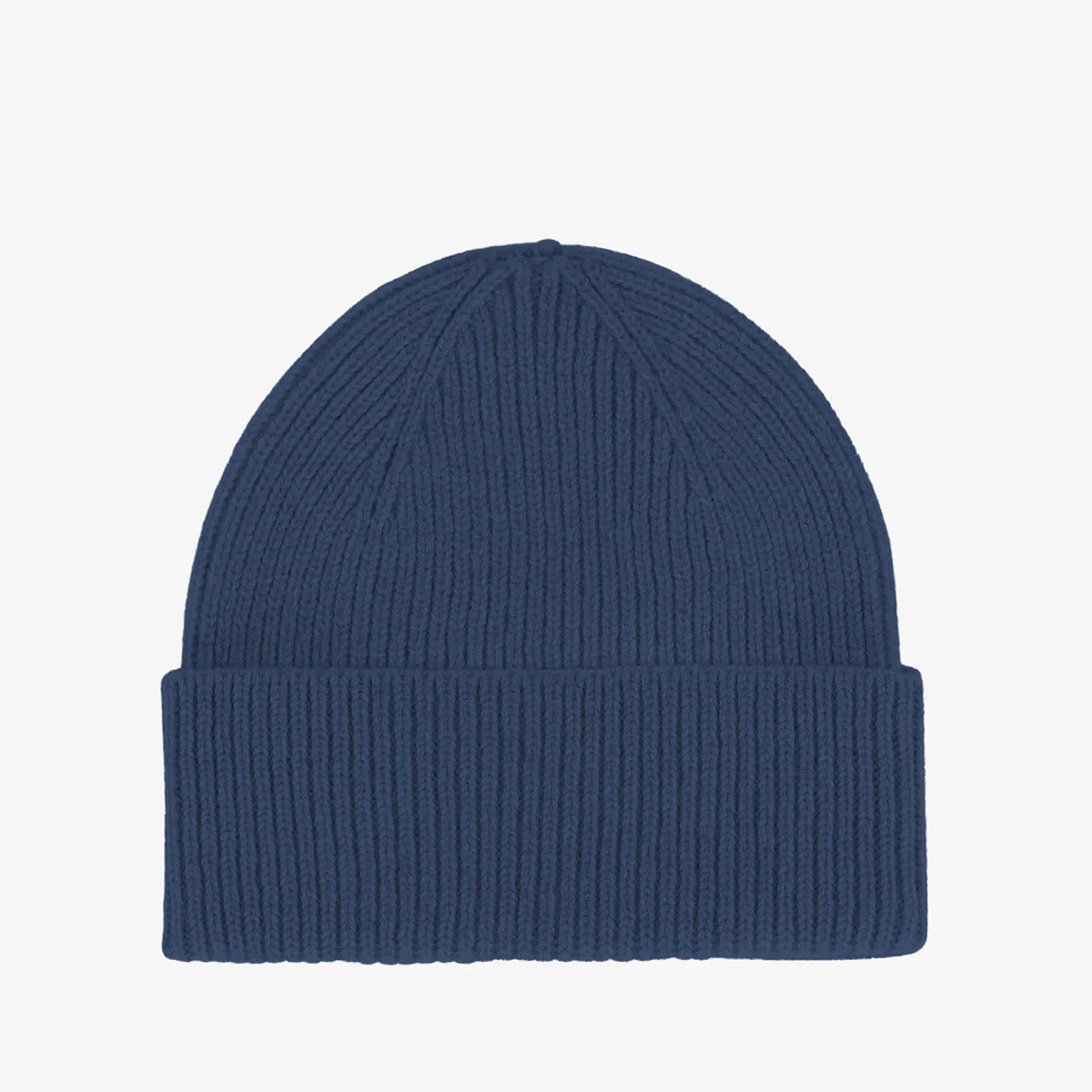 Merino Wool Beanie petrol blue
