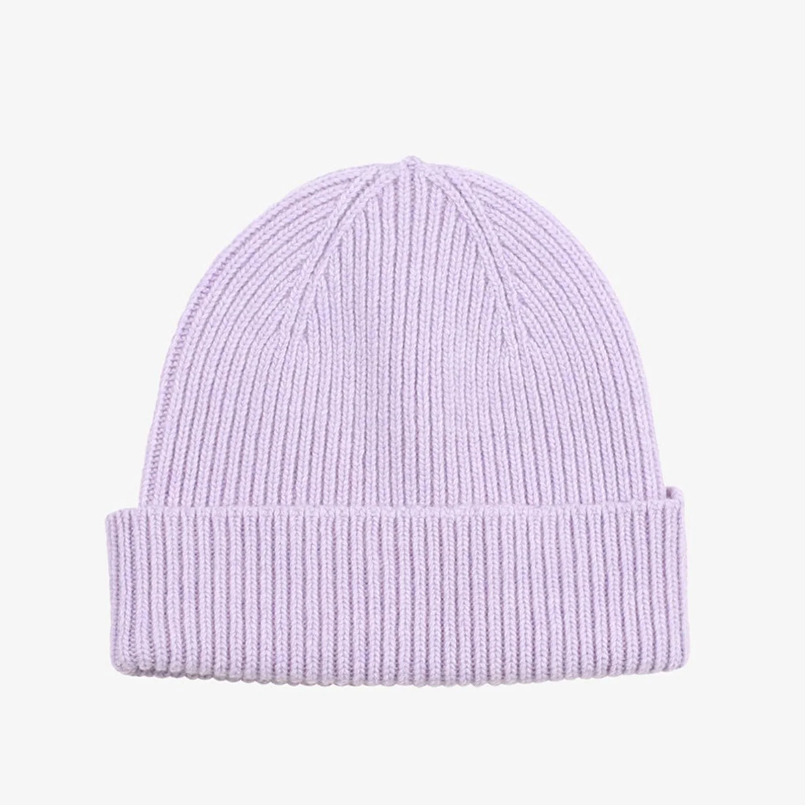 Merino Wool Hat soft lavender