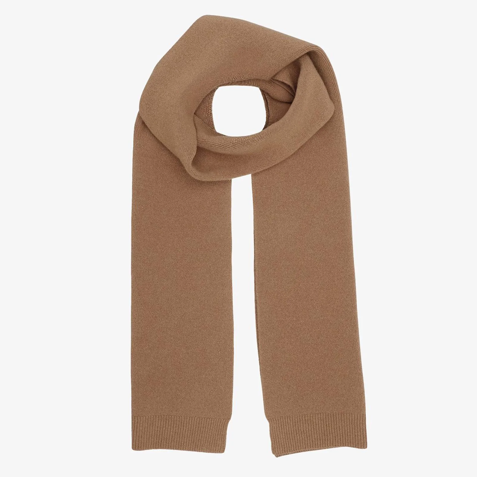 Merino Wool Scarf sahara camel