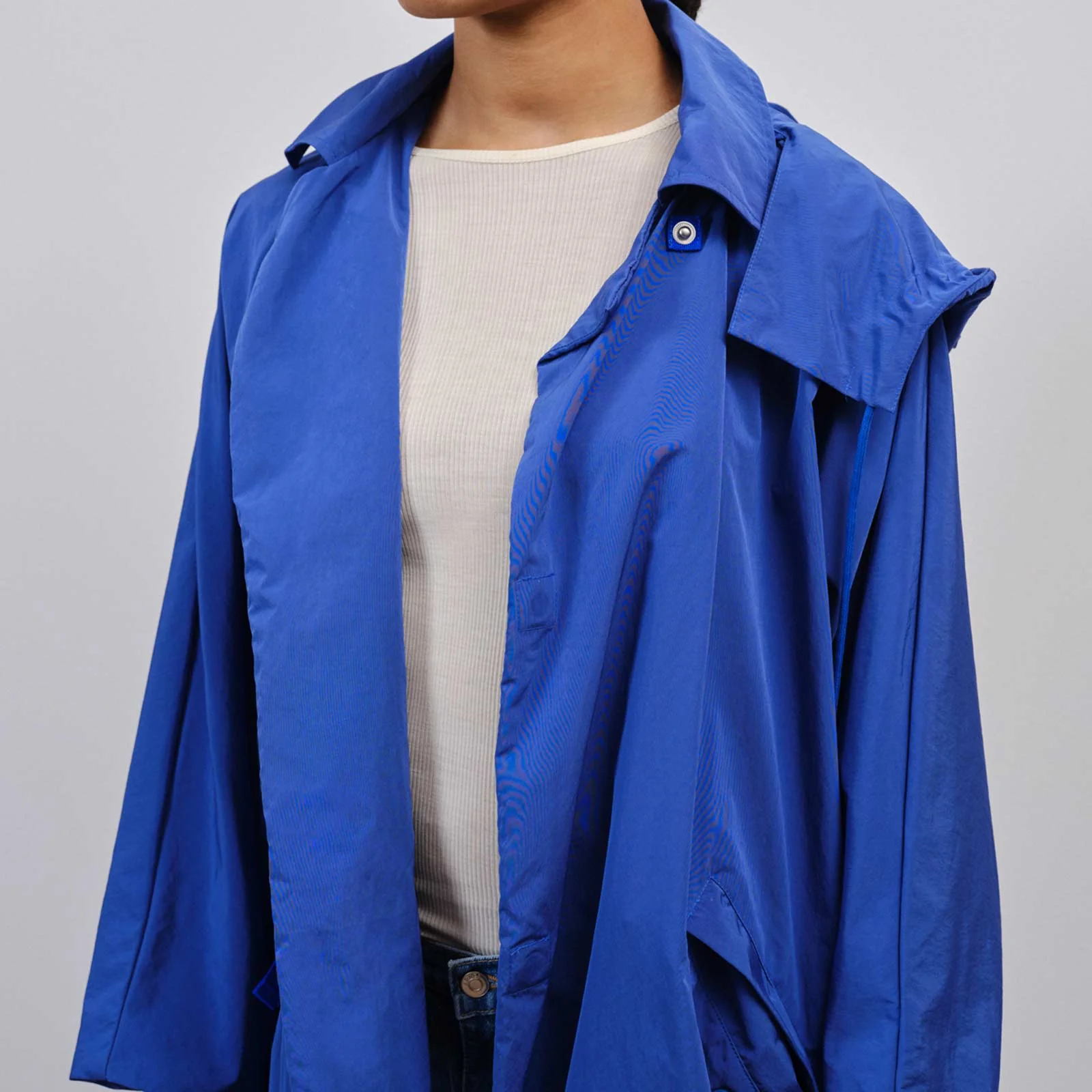 Miami Trench Coat embassy blue - Image 3