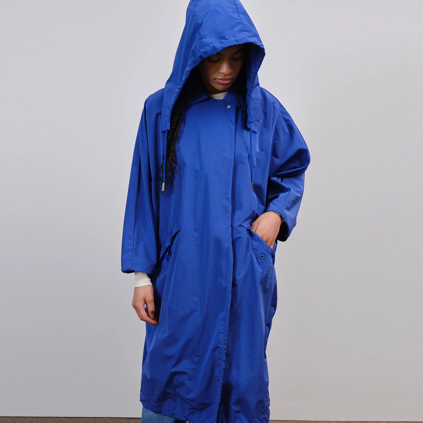 Miami Trench Coat embassy blue - Image 5